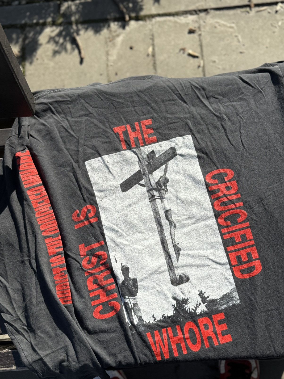 Band Tees Vintage 90s Impaled Nazarene Kissing Booth Extreme Metal Tee Size US XL / EU 56 / 4 - 8 Thumbnail