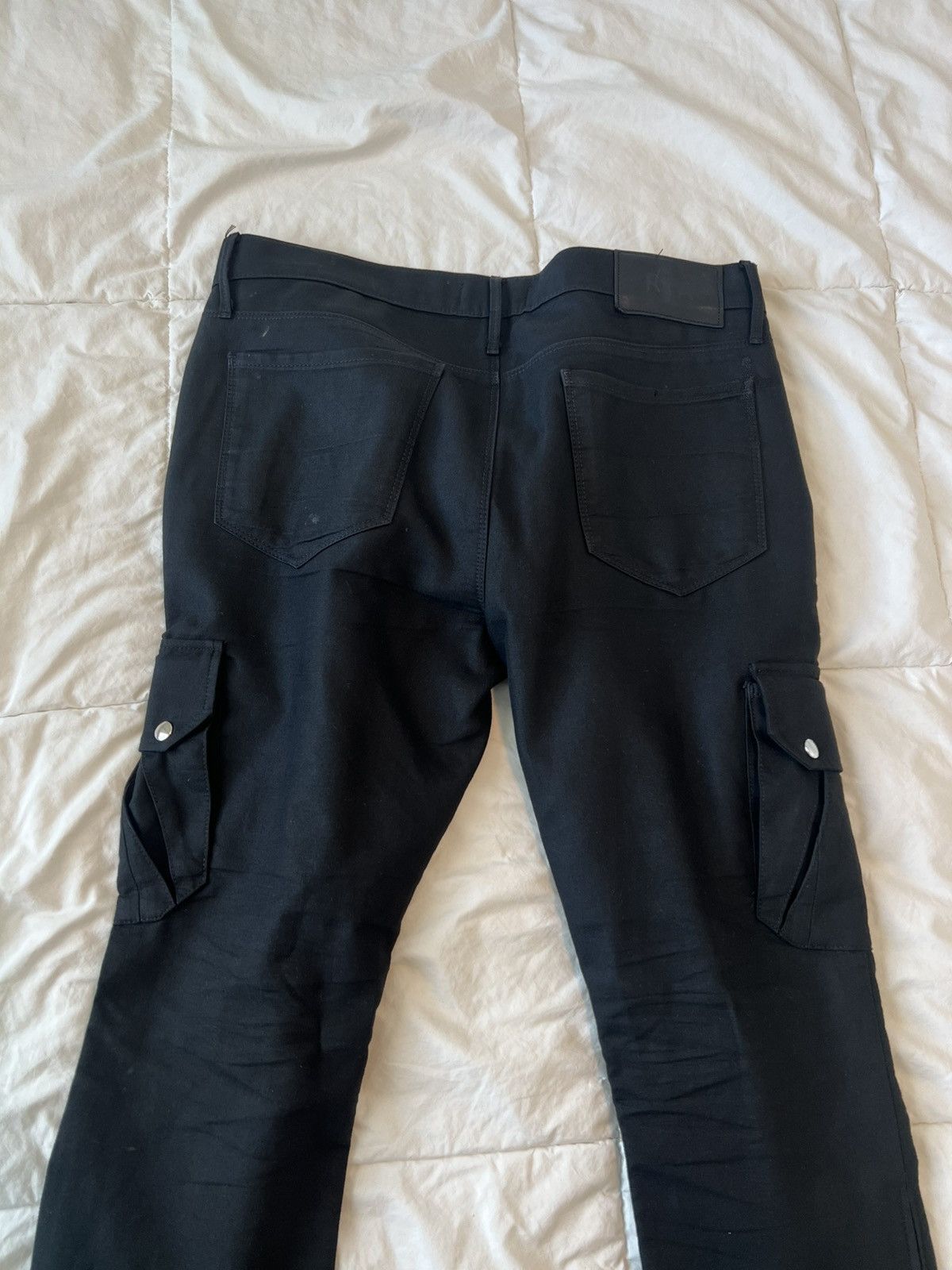 Rta RTA Black Skinny Cargo Pants – Size 32 Size US 32 / EU 48 - 2 Thumbnail