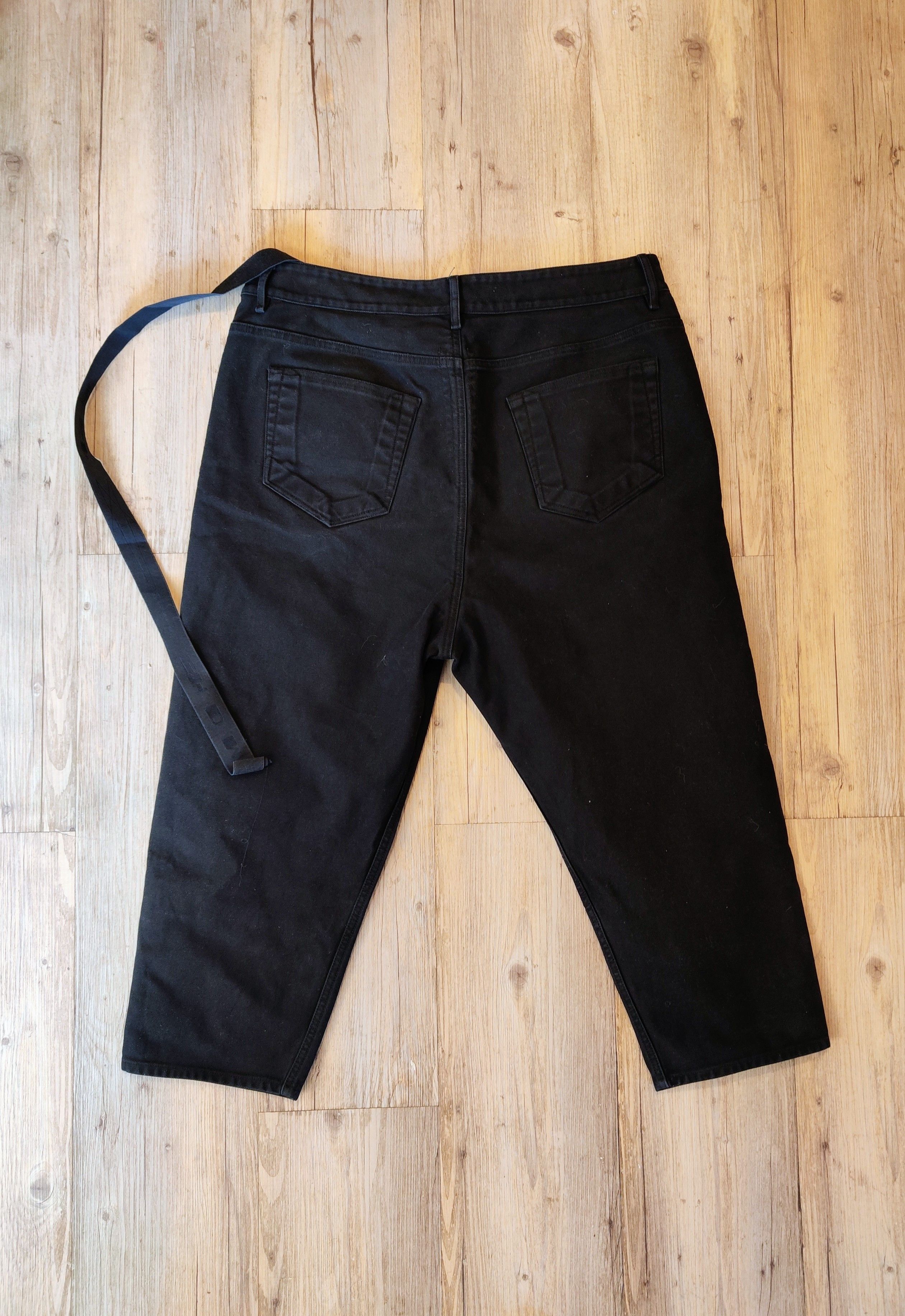 Rick Owens Drkshdw Canvas collapse cropped Size US 31 - 1 Thumbnail