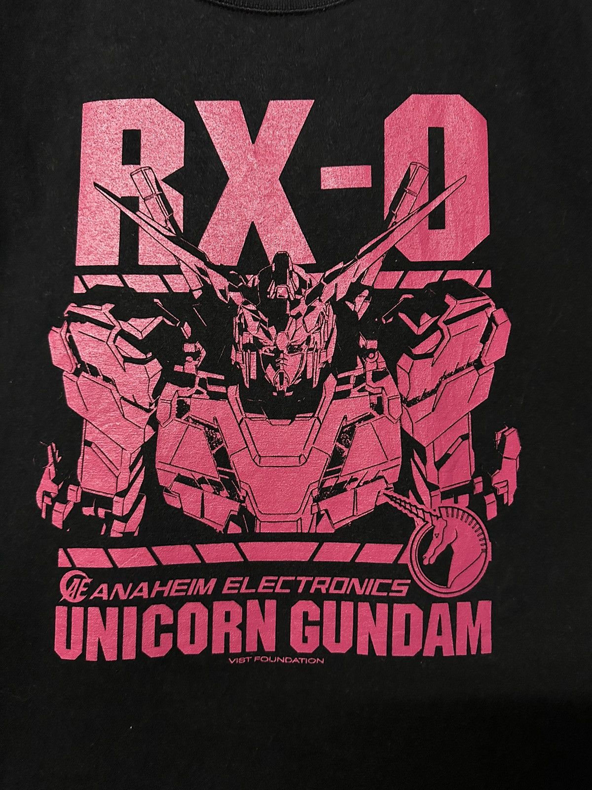 Anime × Vintage Vintage Anaheim Electronics Unicorn GUNDAM Anime Faded Tee Size US M / EU 48-50 / 2 - 2 Thumbnail