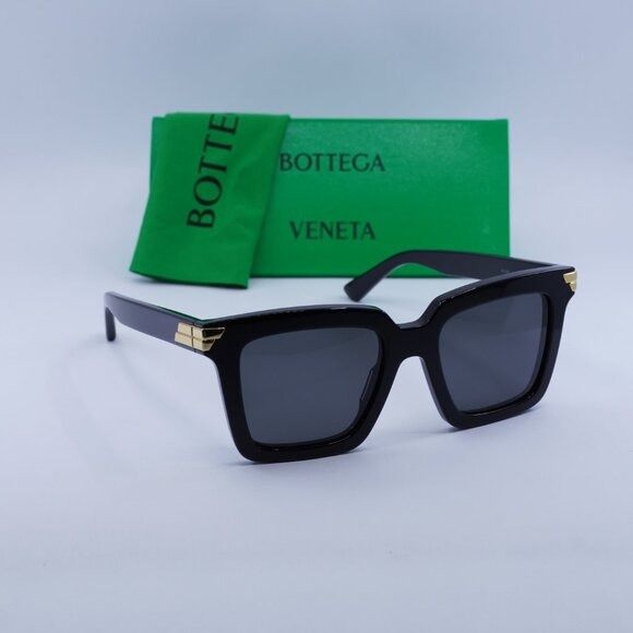 Bottega Veneta 🕶️ New Bottega Veneta BV1005S 001 Sunglasses - Black Frame Size ONE SIZE - 12 Thumbnail