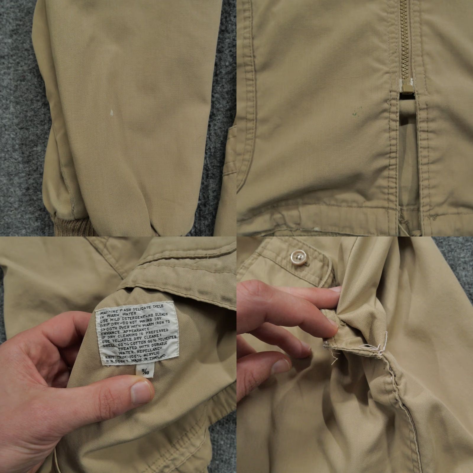 Vintage VINTAGE Foxland Jacket Womens 9 10 Tan Brown Hooded Outdoors 80s Size L / US 10 / IT 46 - 8 Thumbnail
