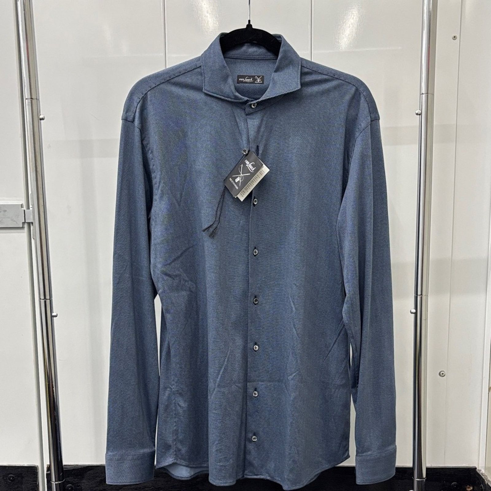 Other NWT Van Laack Blue Casual Button Down Shirt size M Size US M / EU 48-50 / 2 - 6 Thumbnail