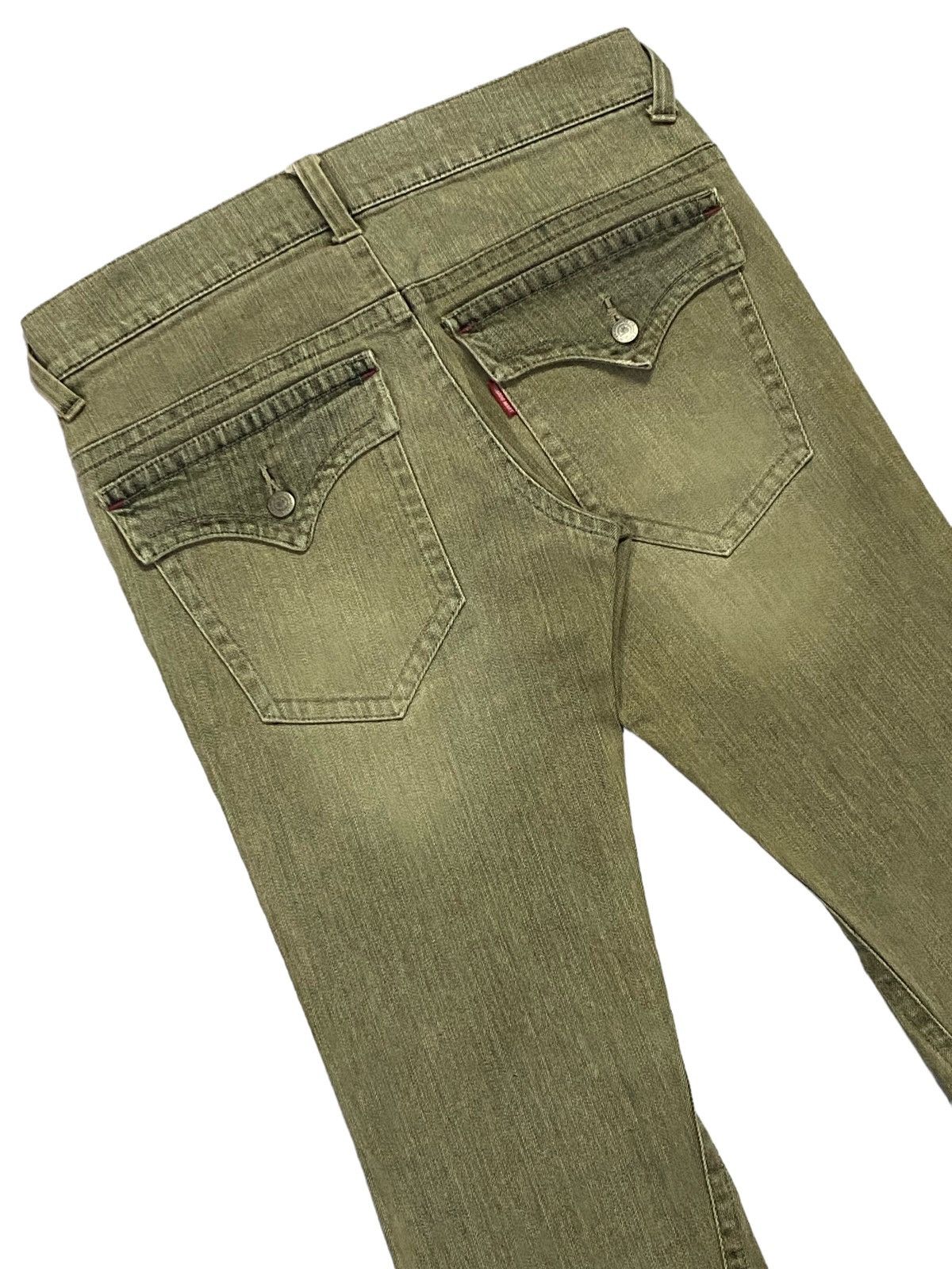 Tornado Mart Tornado Mart Washed Low Rise Flare Denim Jeans Size US 32 / EU 48 - 17 Thumbnail