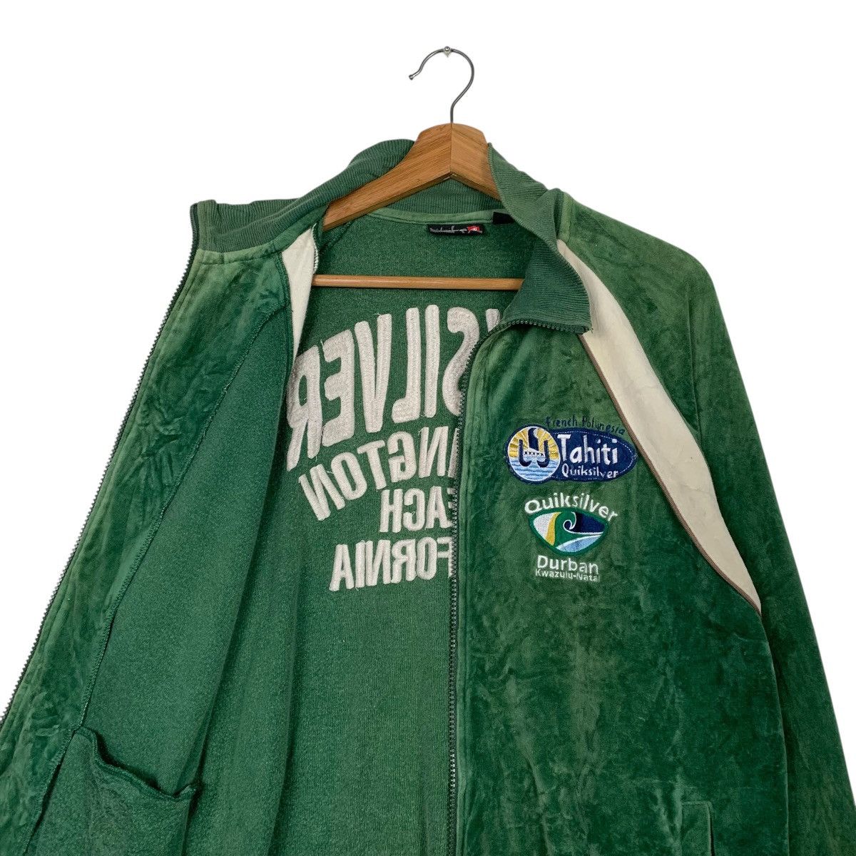 Quiksilver Vintage Quiksilver Huntington Beach California Jacket Size US L / EU 52-54 / 3 - 10 Thumbnail