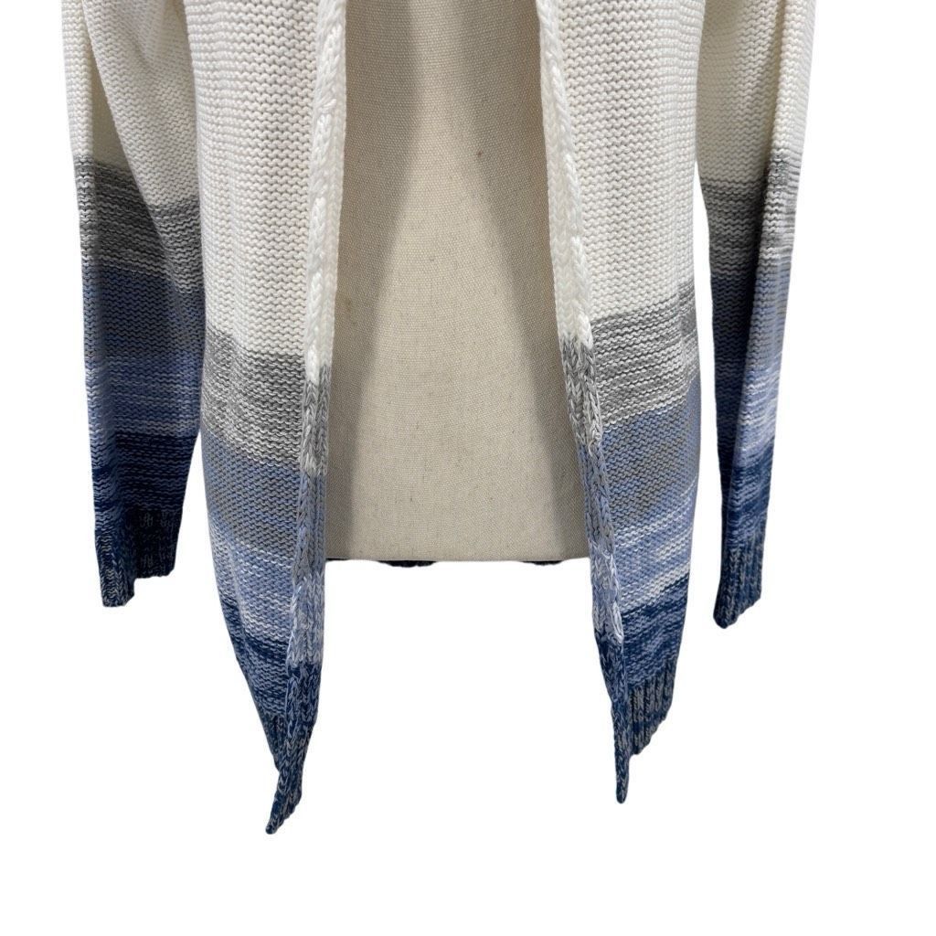 Other Lola Ombre Knit Stripe Open Front Hooded Cardigan Sweater M Size M / US 6-8 / IT 42-44 - 7 Thumbnail