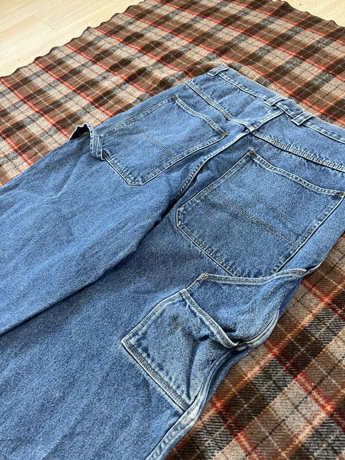 Other Vintage Y2K 2000’s Wide leg Baggy skater denim Jeans Size US 37 - 9 Thumbnail