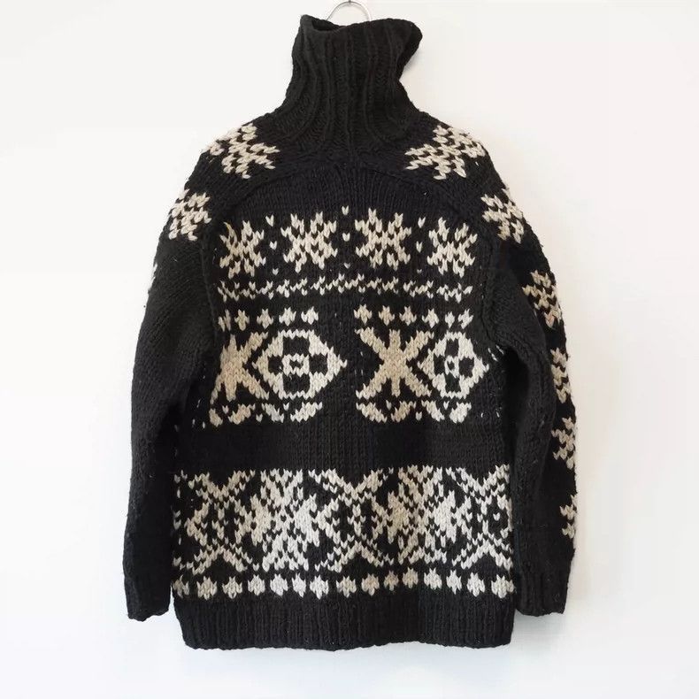 Yohji Yamamoto Yohji Yamamoto Handknit Wool Sweater by Yohji Yamamoto Size US S / EU 44-46 / 1 - 2 Thumbnail
