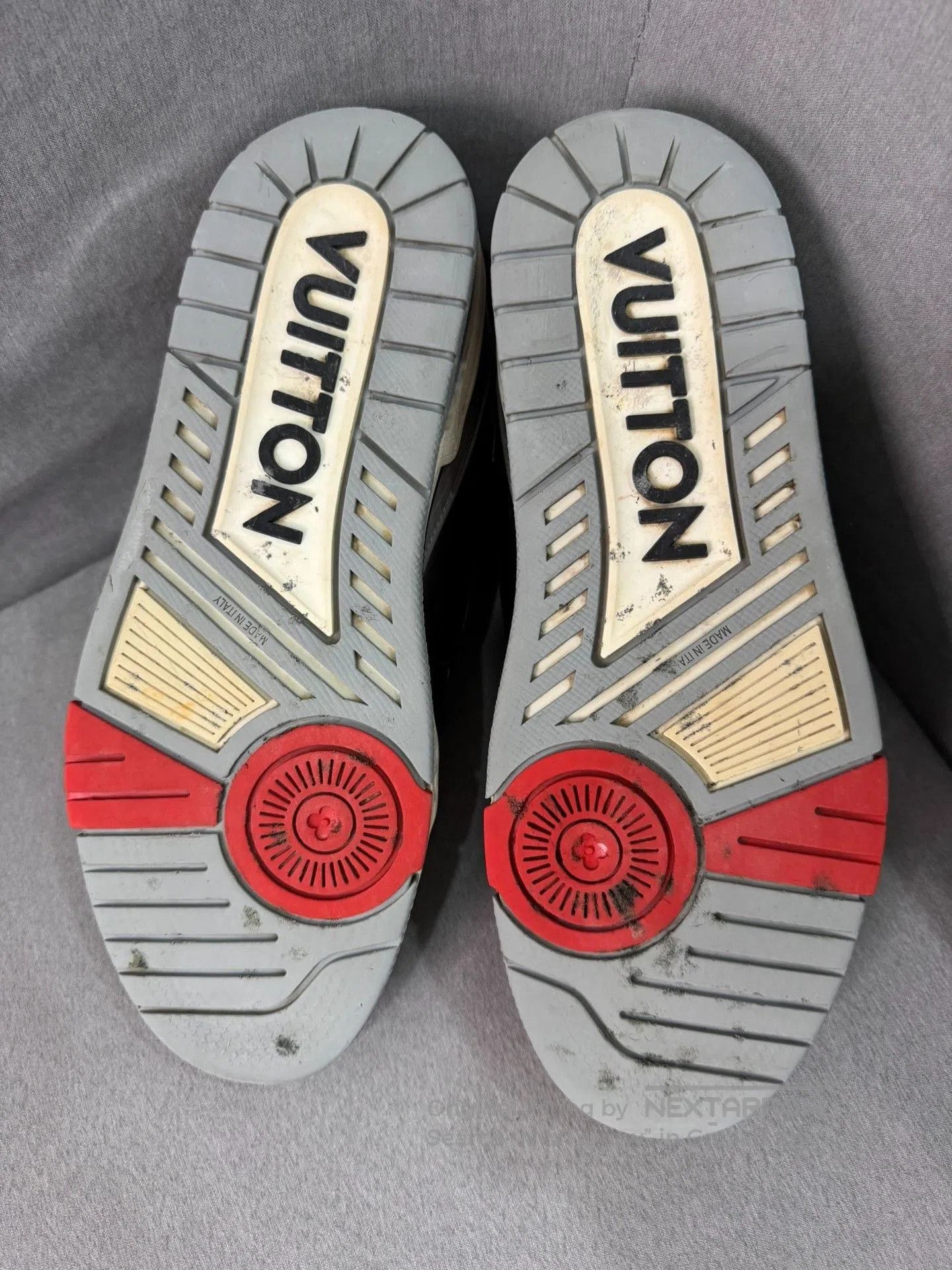 Louis Vuitton Louis Vuitton Trainer Black Cement. Size US 8 / EU 41 - 7 Thumbnail