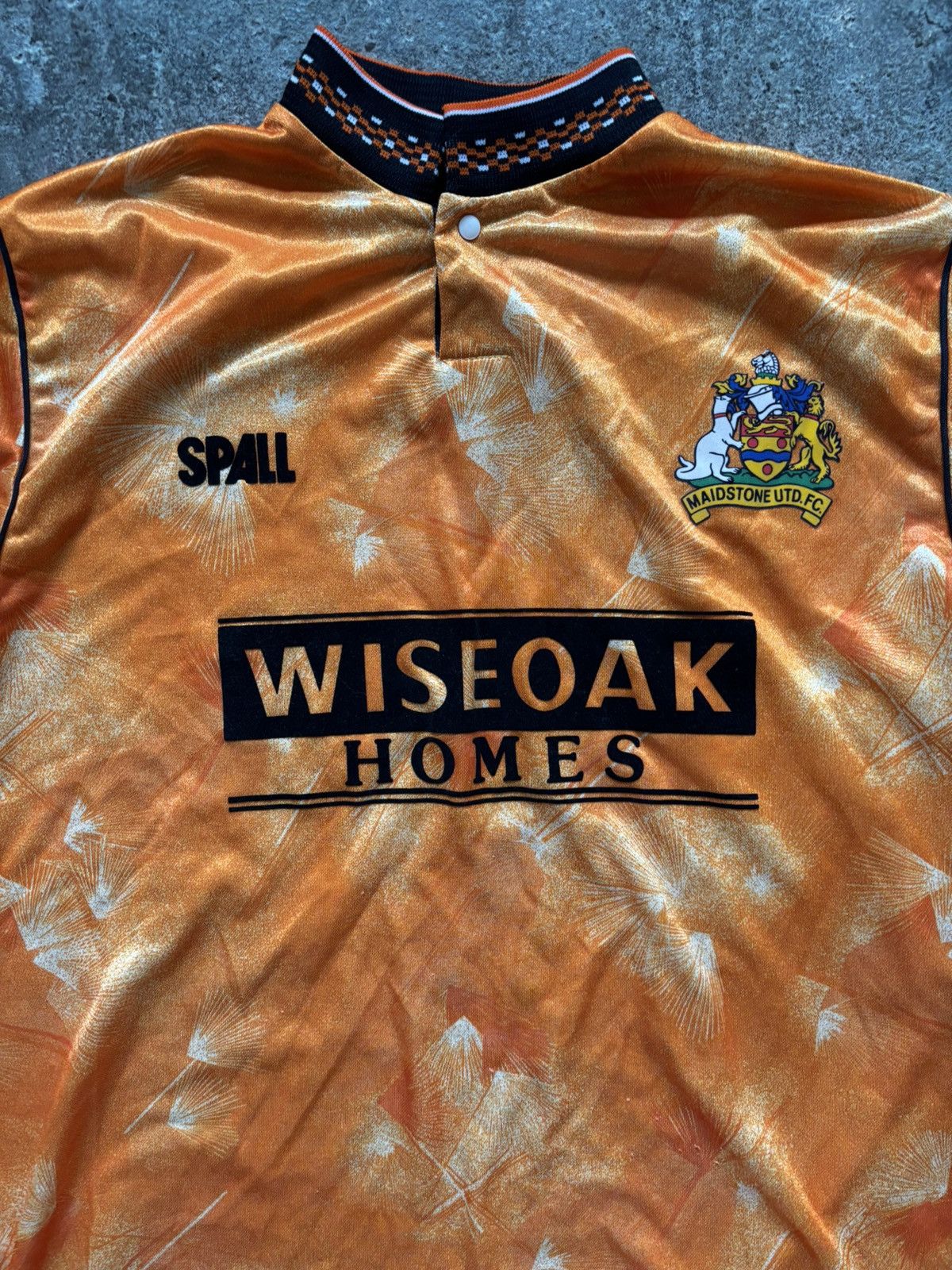 Vintage MAIDSTONE UNITED 1989 1990 HOME SHIRT RETRO SPALL JERSEY Size US L / EU 52-54 / 3 - 4 Thumbnail