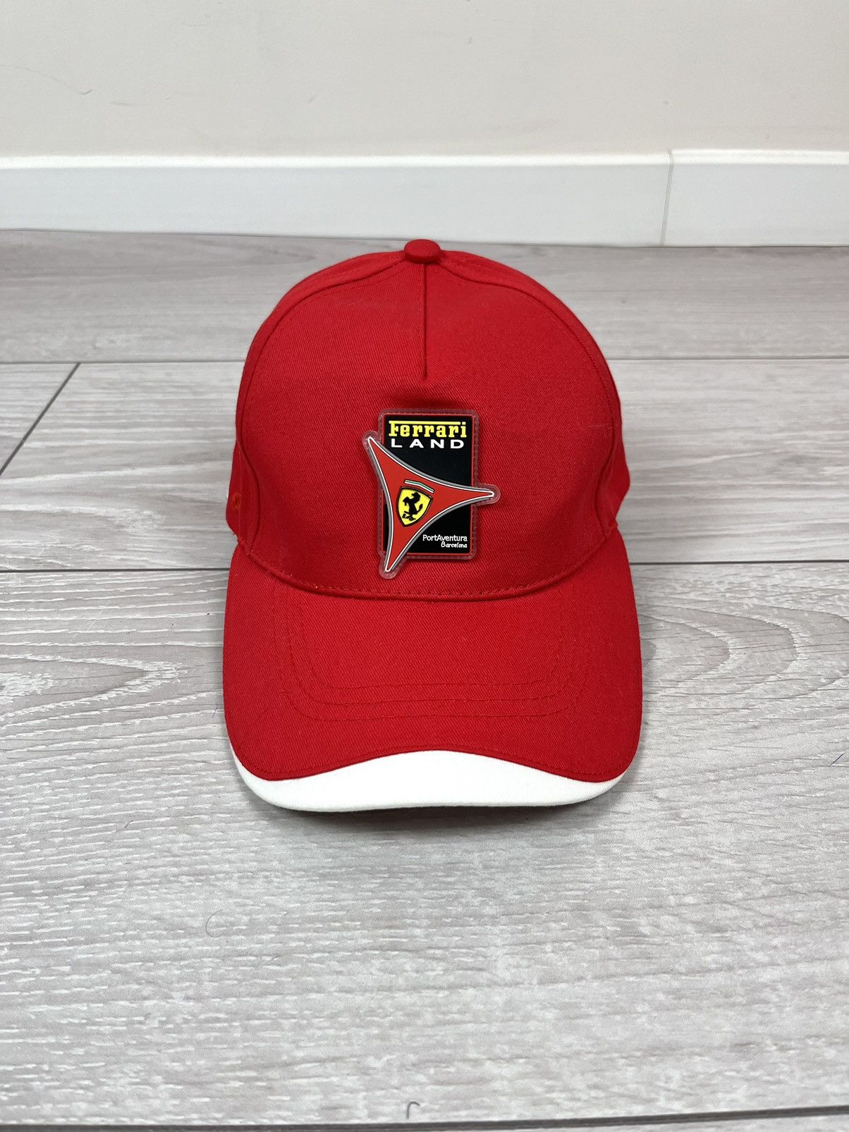 Ferrari Ferrari Land Formula One Racing Team Official Red Cap Hat Size ONE SIZE - 1 Thumbnail