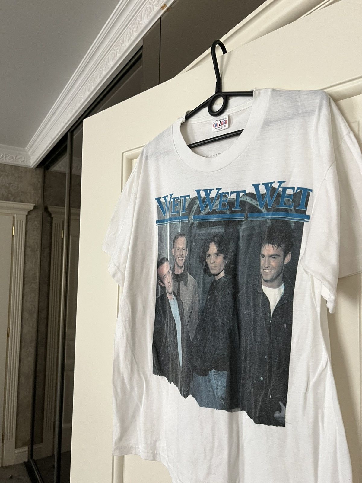 Band Tees Vintage 1989 Wet Wet Wet Band Tee T-Shirt Size XL Size US XL / EU 56 / 4 - 4 Thumbnail