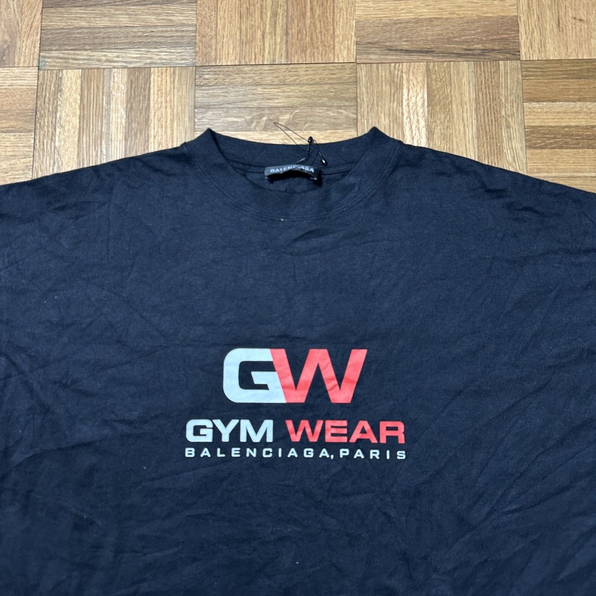 Balenciaga Balenciaga Gym Wear tee Size US S / EU 44-46 / 1 - 3 Thumbnail