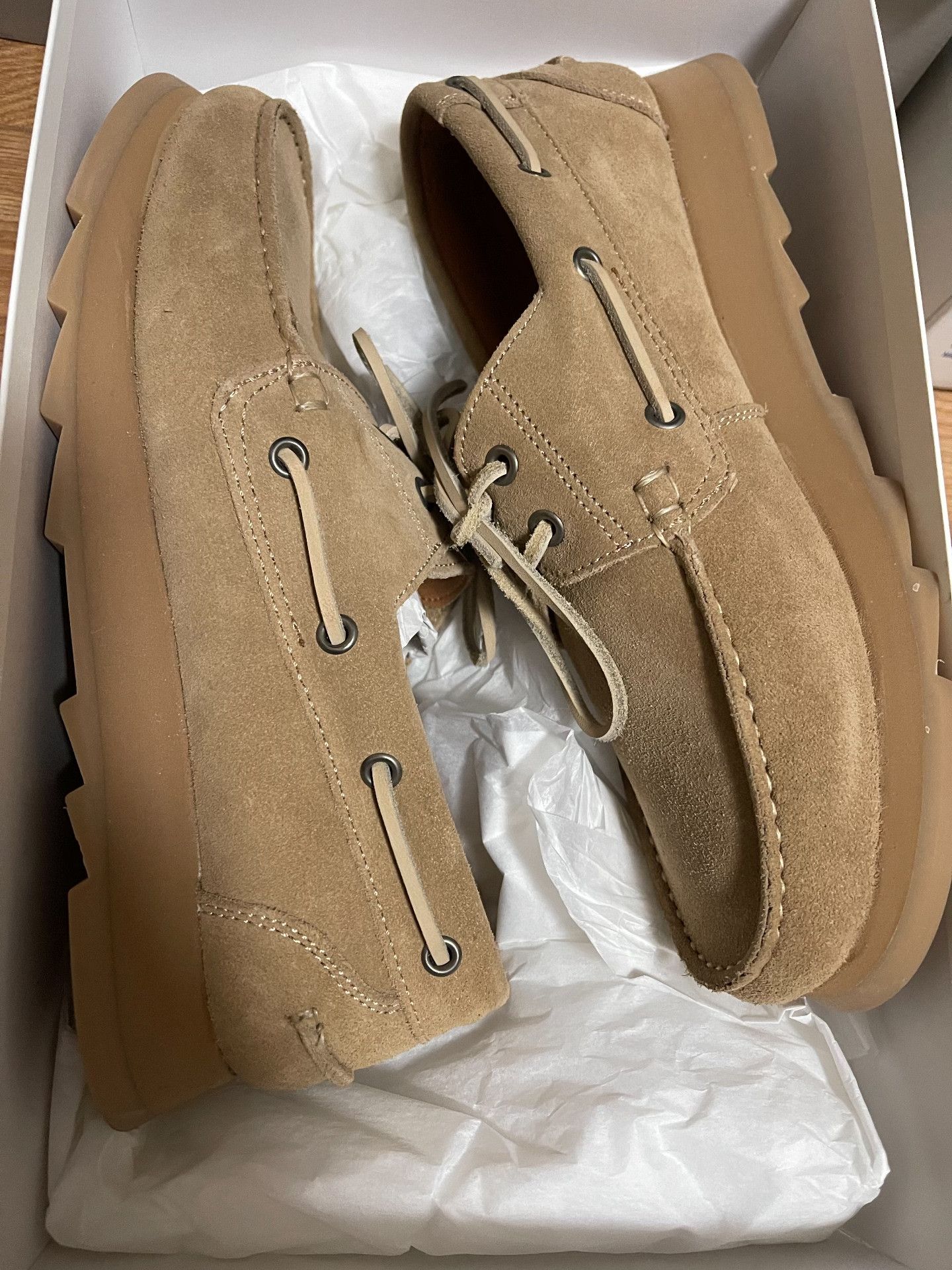 Nonnative nonnative OFFICER DECK Leather Shoes Size US 8 / EU 41 - 1 Thumbnail