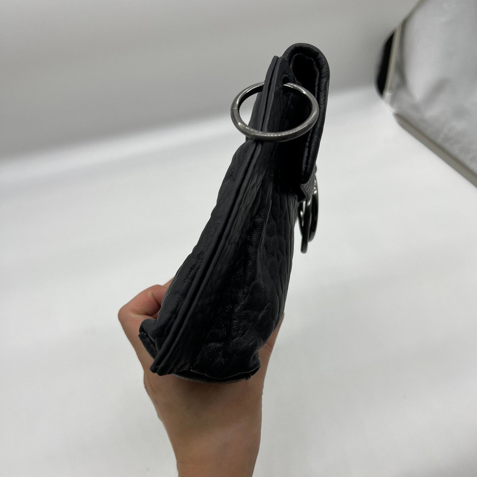 Other Vince Camuto Bubble Lamb Leather Livy Crossbody Bags Black Size ONE SIZE - 10 Thumbnail