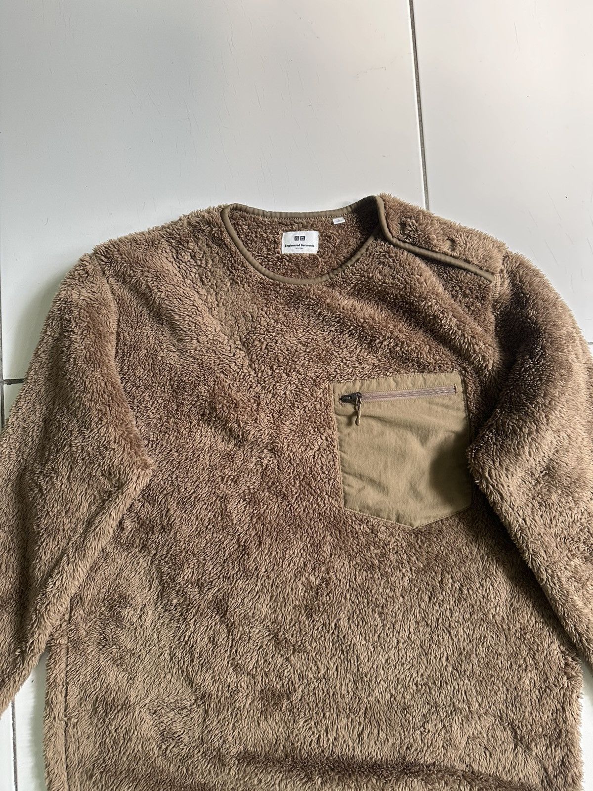 Engineered Garments × Uniqlo Engineered garments sherpa fleece Brown sweaters Size US L / EU 52-54 / 3 - 4 Thumbnail