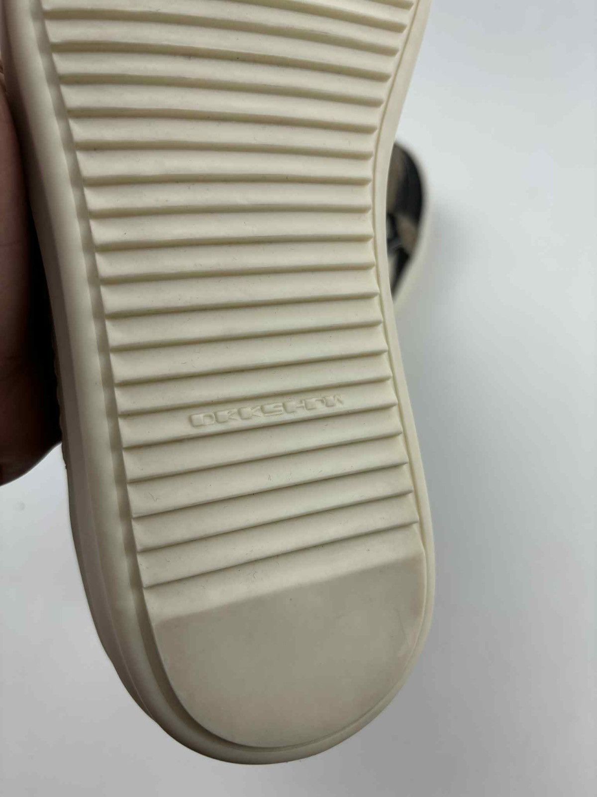 Rick Owens Drkshdw Rick Owens VTG Low Black Terra Sun Bleached Denim Sneakers Size US 10 / EU 43 - 5 Thumbnail