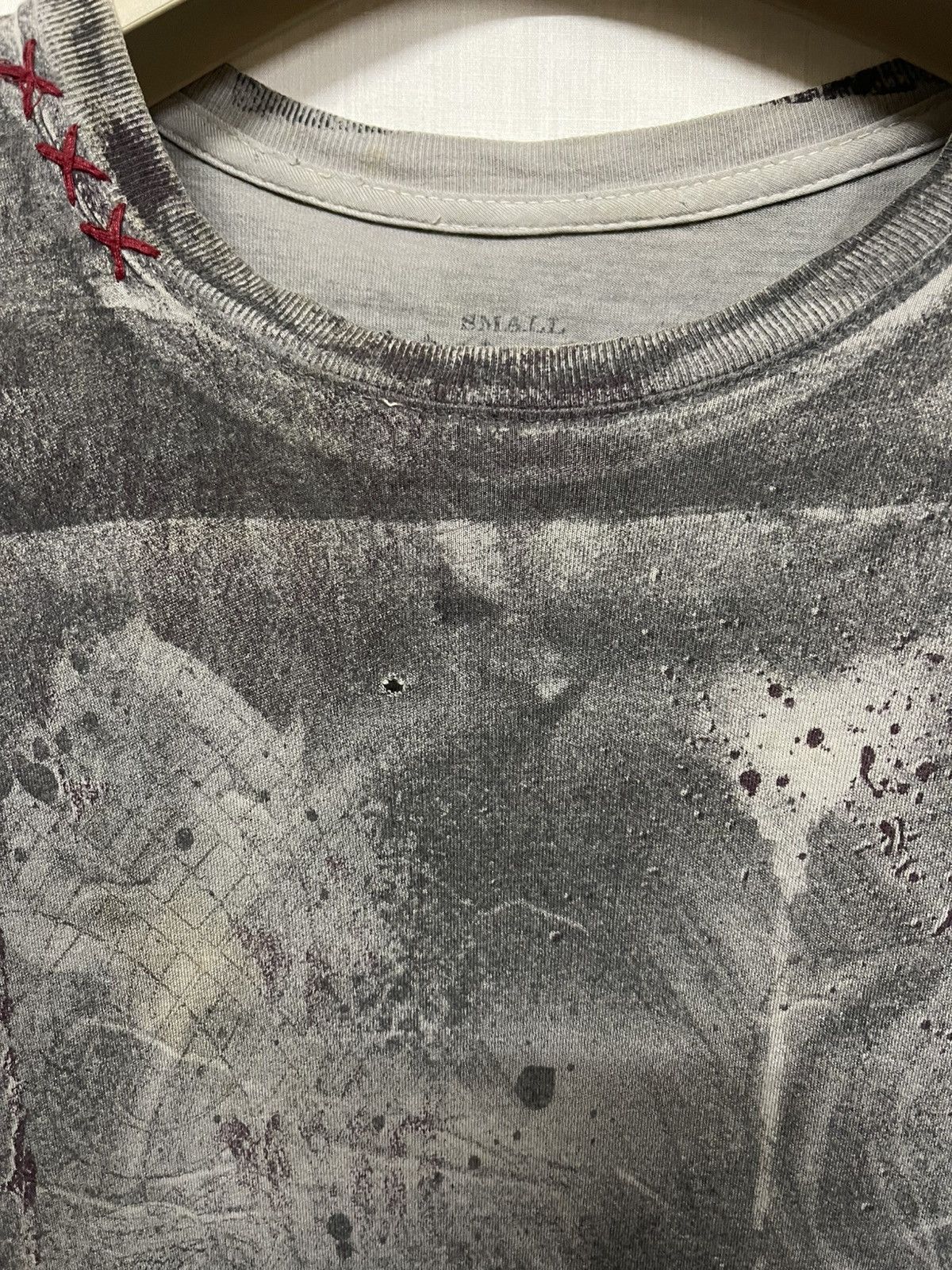 Affliction × Vintage Vintage Affliction Bamboo Crying Girl Design t shirt Size US S / EU 44-46 / 1 - 5 Thumbnail