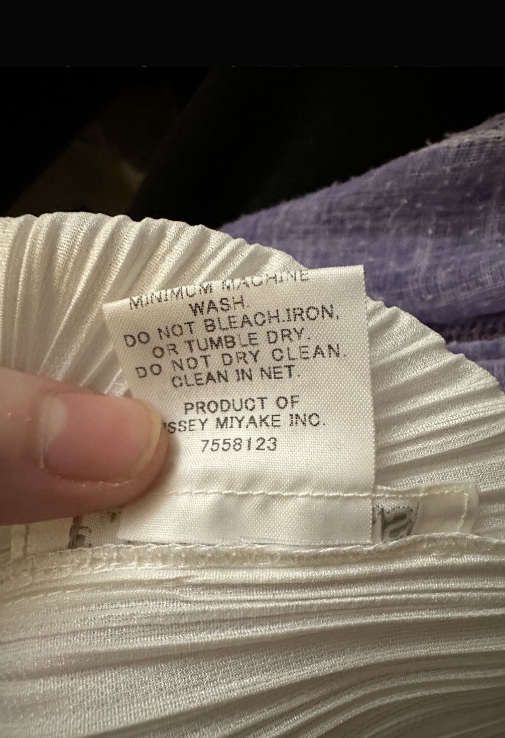 Issey Miyake × Pleats Please Issey Miyake Top Issey Miyake pleats please Size M / US 6-8 / IT 42-44 - 3 Thumbnail