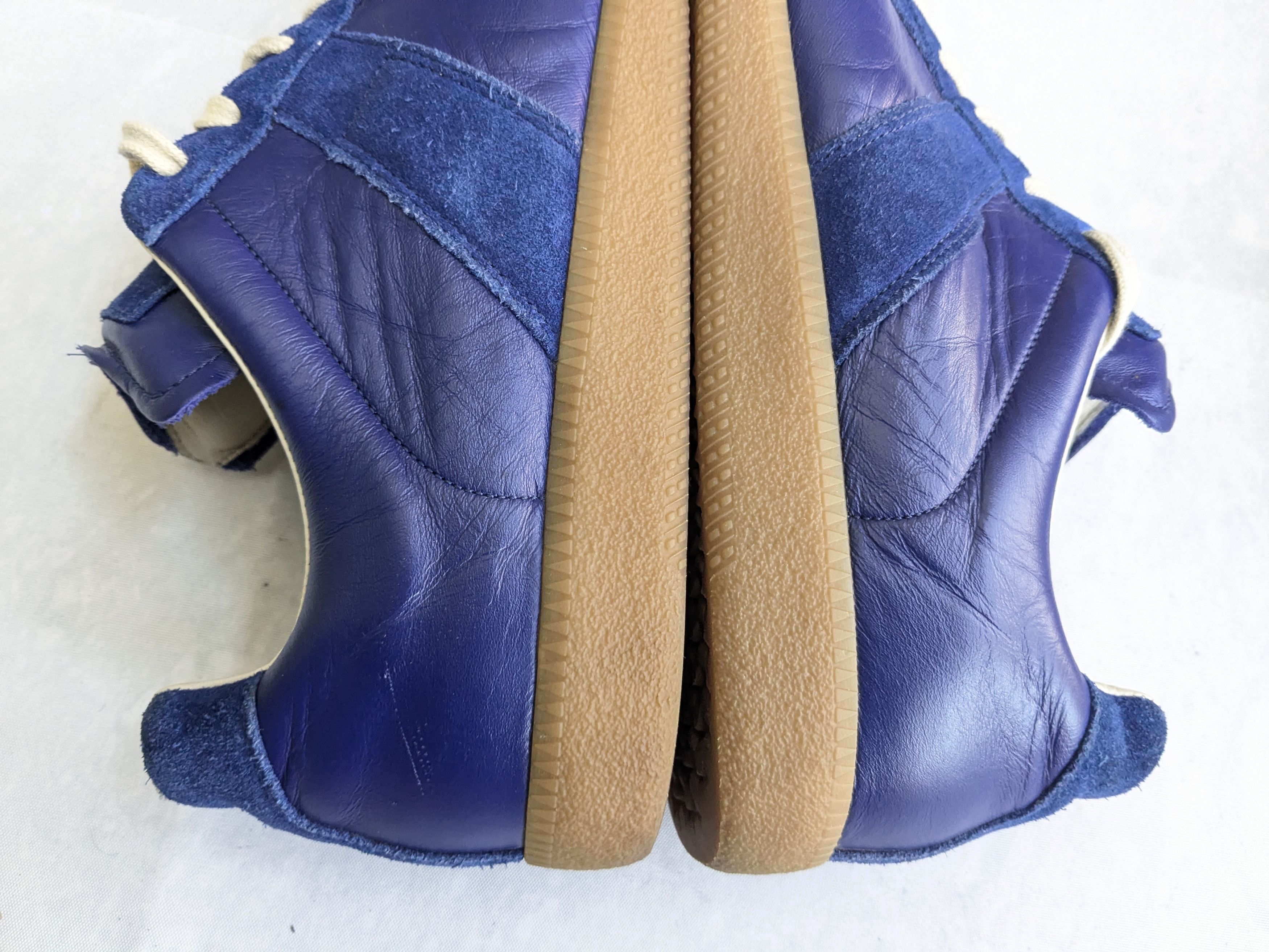 Maison Margiela Maison Margielas Replica GAT Blue 11 44 Gum Low Tops Size US 11 / EU 44 - 12 Thumbnail