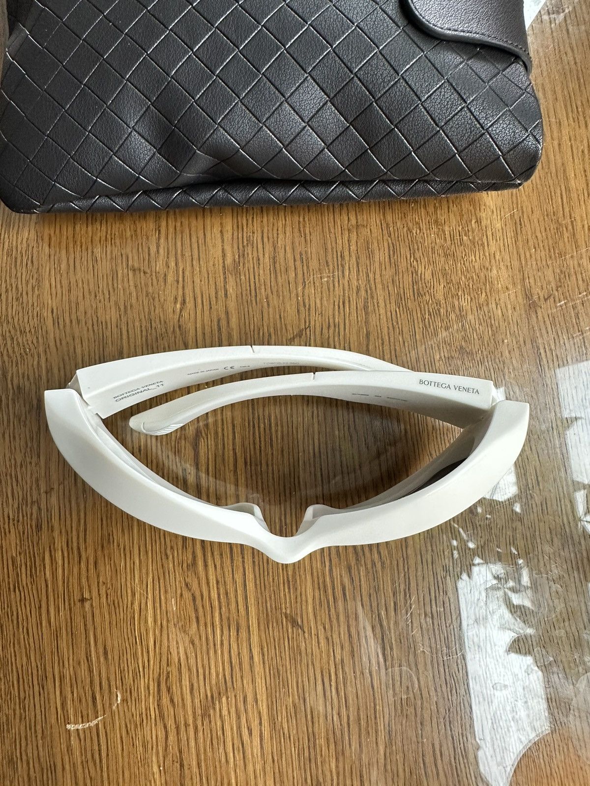 Bottega Veneta Bottega Veneta Off White Goggle Sunglasses Size ONE SIZE - 4 Thumbnail