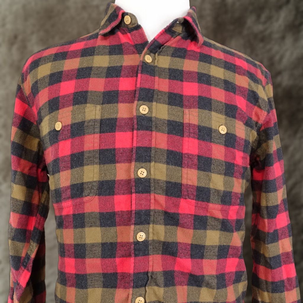 J.Crew J.CREW Shirt Mens Large Multicolor Flannel Cotton Long Sleeve Button-Down Size US L / EU 52-54 / 3 - 1 Thumbnail