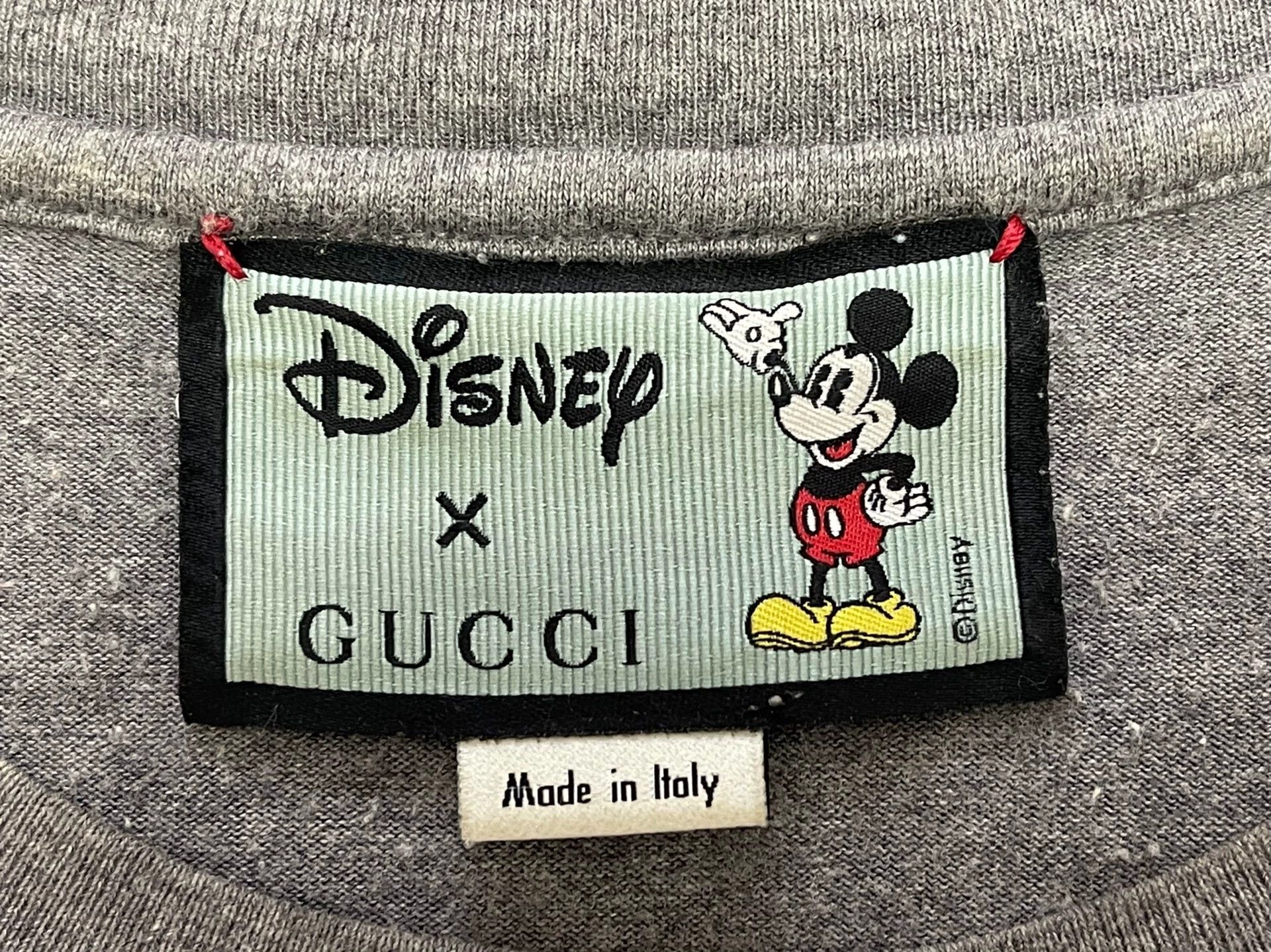 Gucci Gucci Disney OS Gray T Tee S Unisex Size US S / EU 44-46 / 1 - 3 Thumbnail