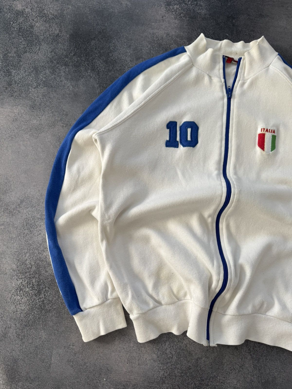 Vintage Vintage Italia zip up y2k Size US L / EU 52-54 / 3 - 2 Thumbnail
