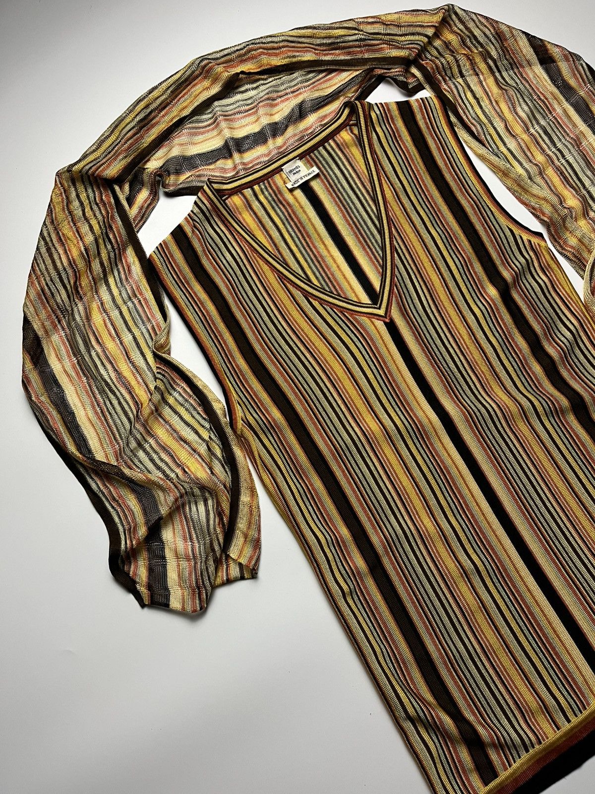 Hermès - Martin Margiela SS99 Knit Sleeveless w/ Scarf