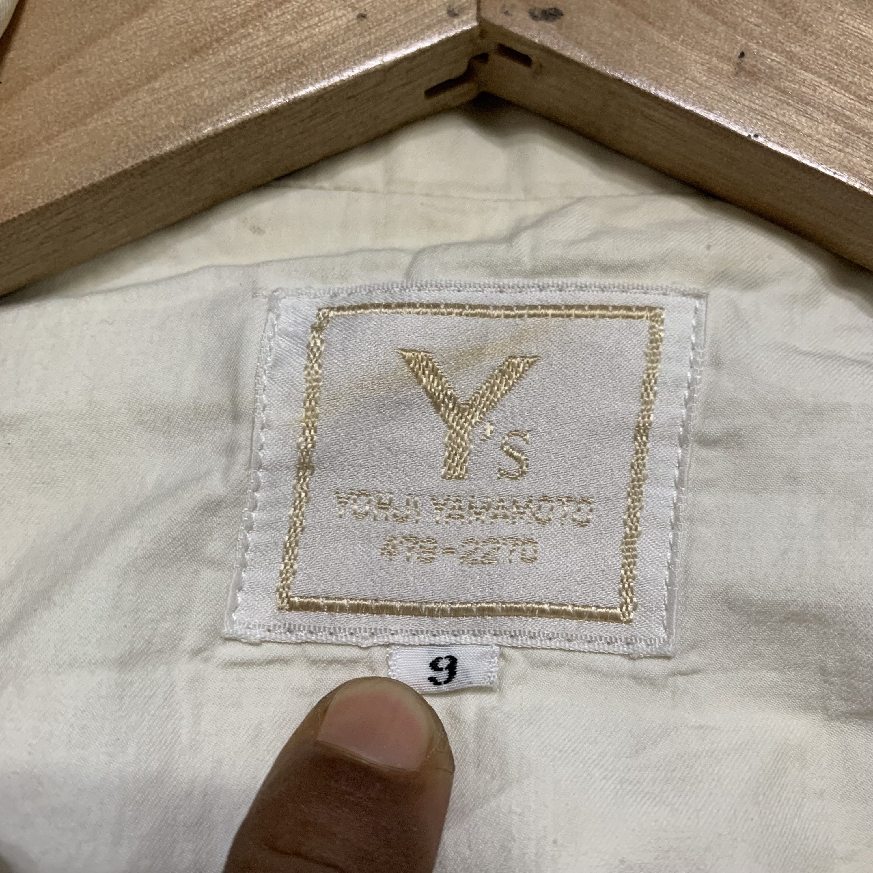 Yohji Yamamoto Vintage Y's Yohji Yamamoto Casual Blazer Jacket Size M / US 6-8 / IT 42-44 - 9 Thumbnail