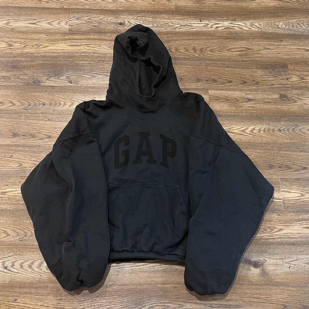 Balenciaga Yeezy Gap Balenciaga Dove Hoodie “Washed Black” | Grailed