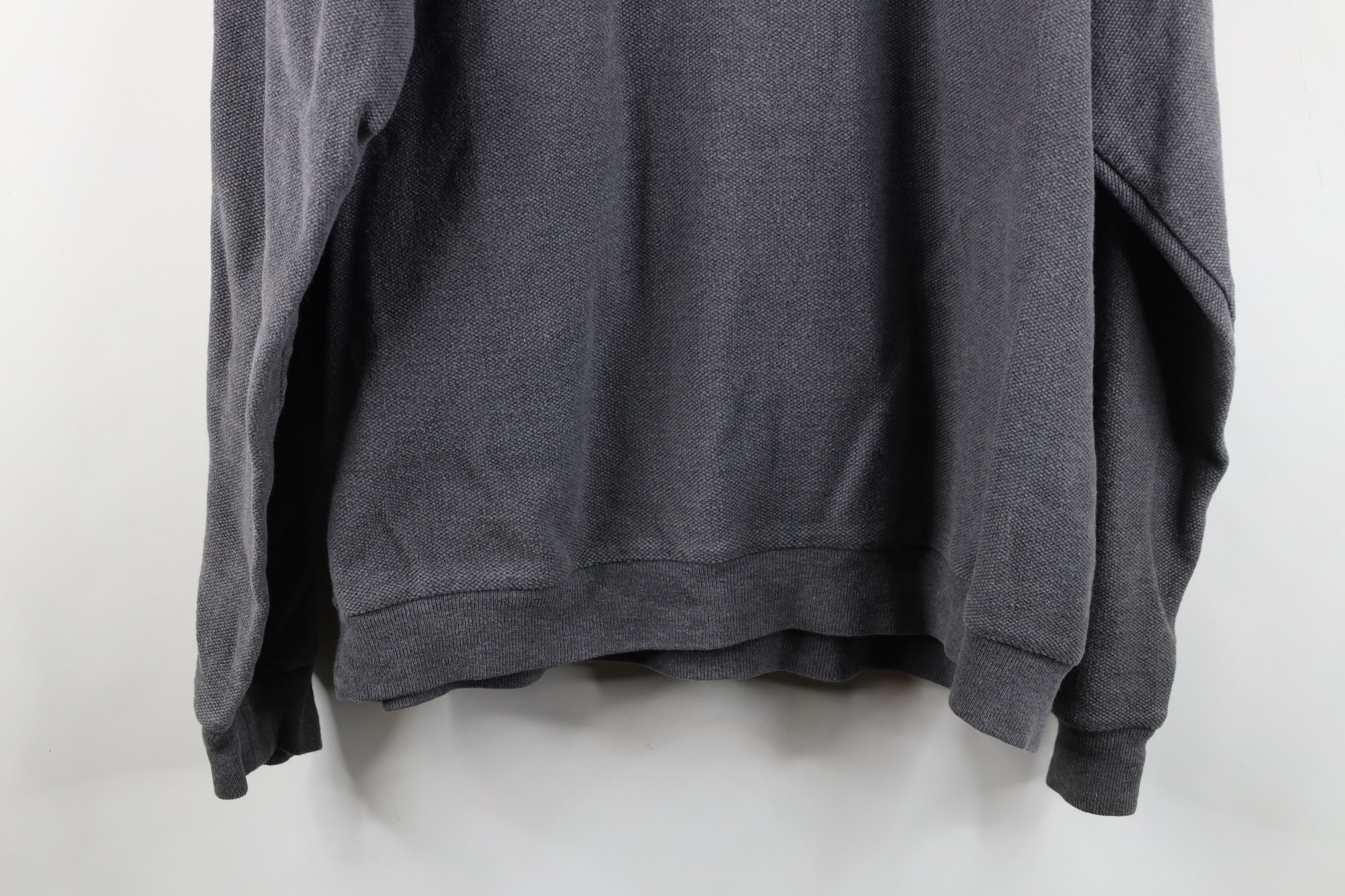 Lands' End Vintage 90s Lands End Heavyweight Weave Long Sleeve Polo USA Size US XL / EU 56 / 4 - 13 Thumbnail
