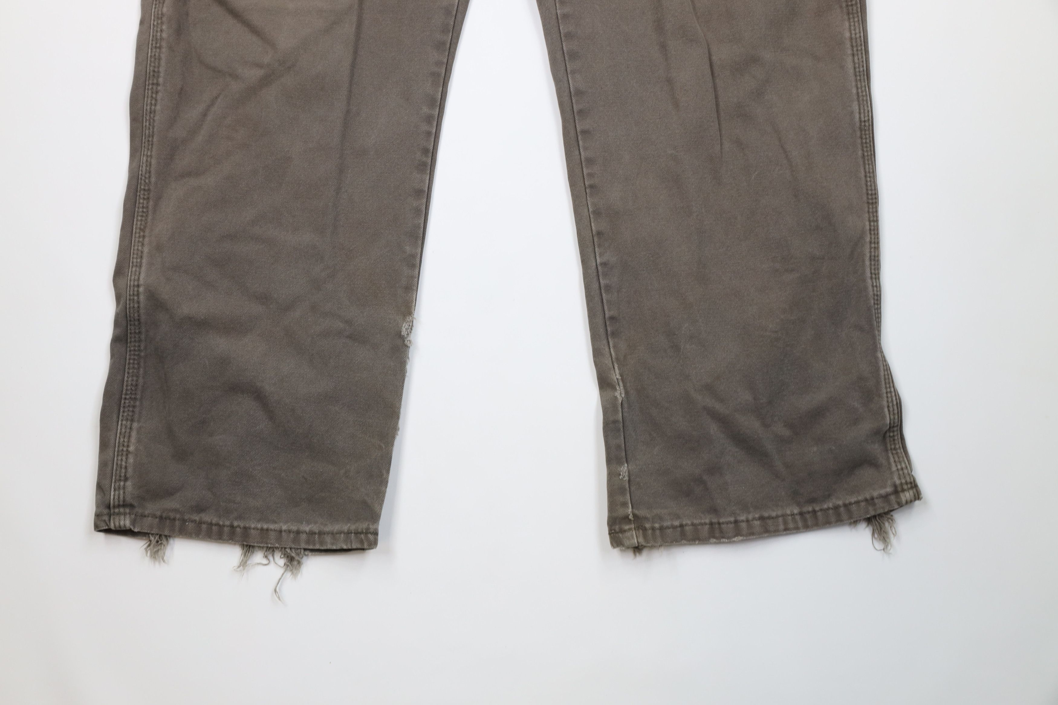 Dickies Vintage Dickies Spell Out Wide Leg Canvas Dungaree Pants Size US 42 / EU 58 - 4 Thumbnail