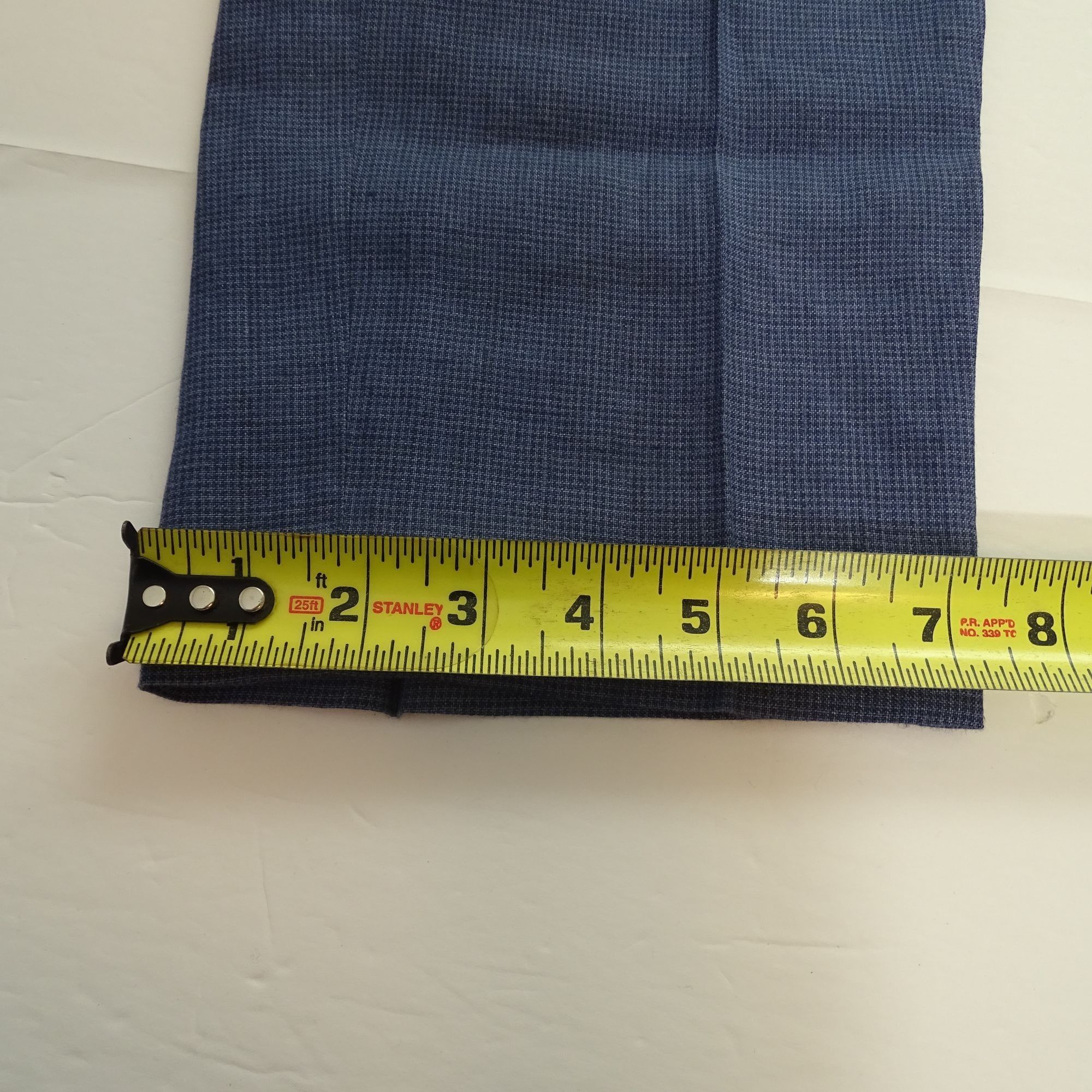 Indochino Indochino Slim Blue Micro Check Pants Men Size 38 x 26 Size US 38 / EU 54 - 12 Thumbnail