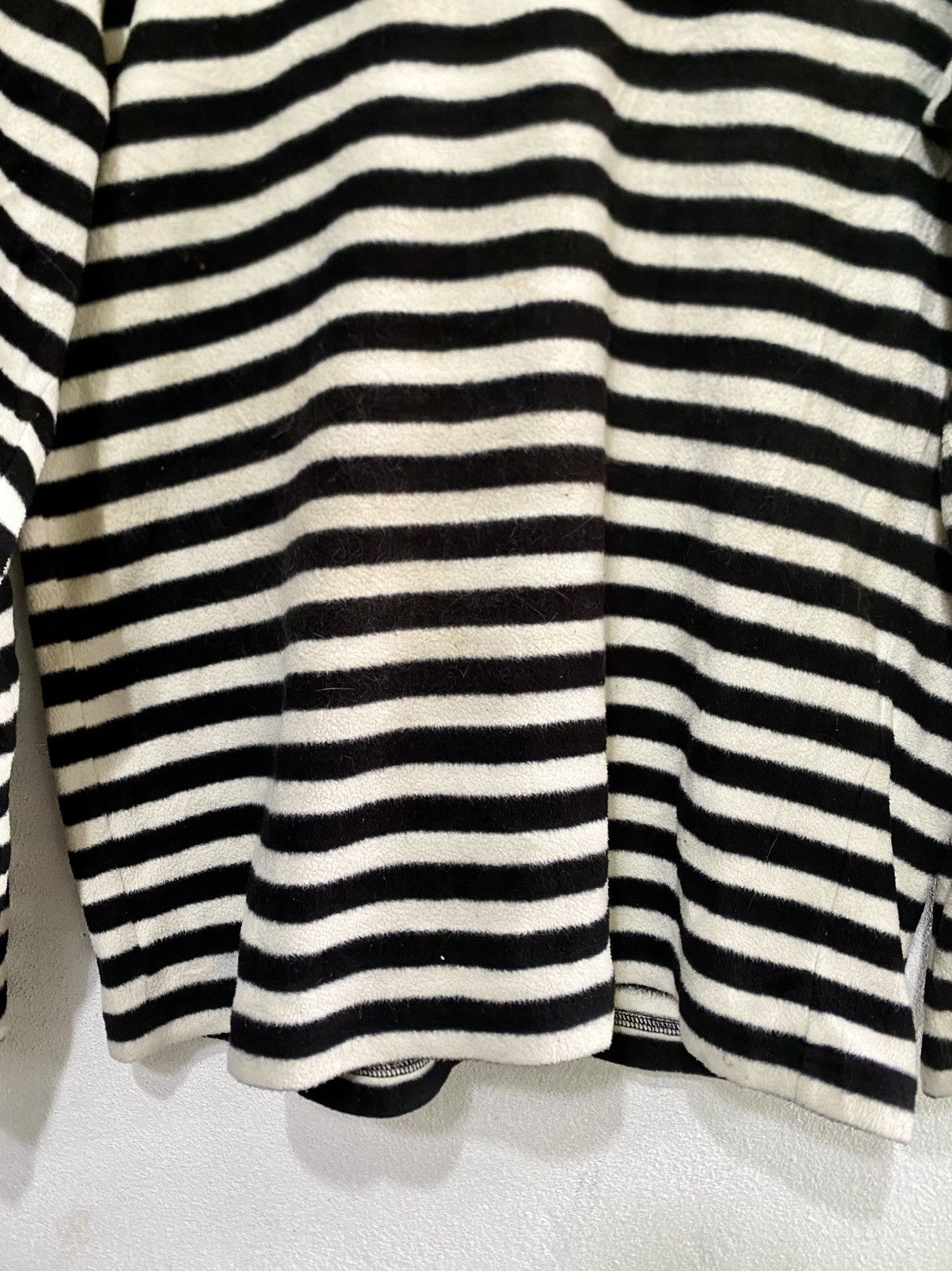 Andy Warhol × Japanese Brand × Uniqlo Andy Warhol Velvet Striped Long Sleeve T Shirt Size US L / EU 52-54 / 3 - 4 Thumbnail