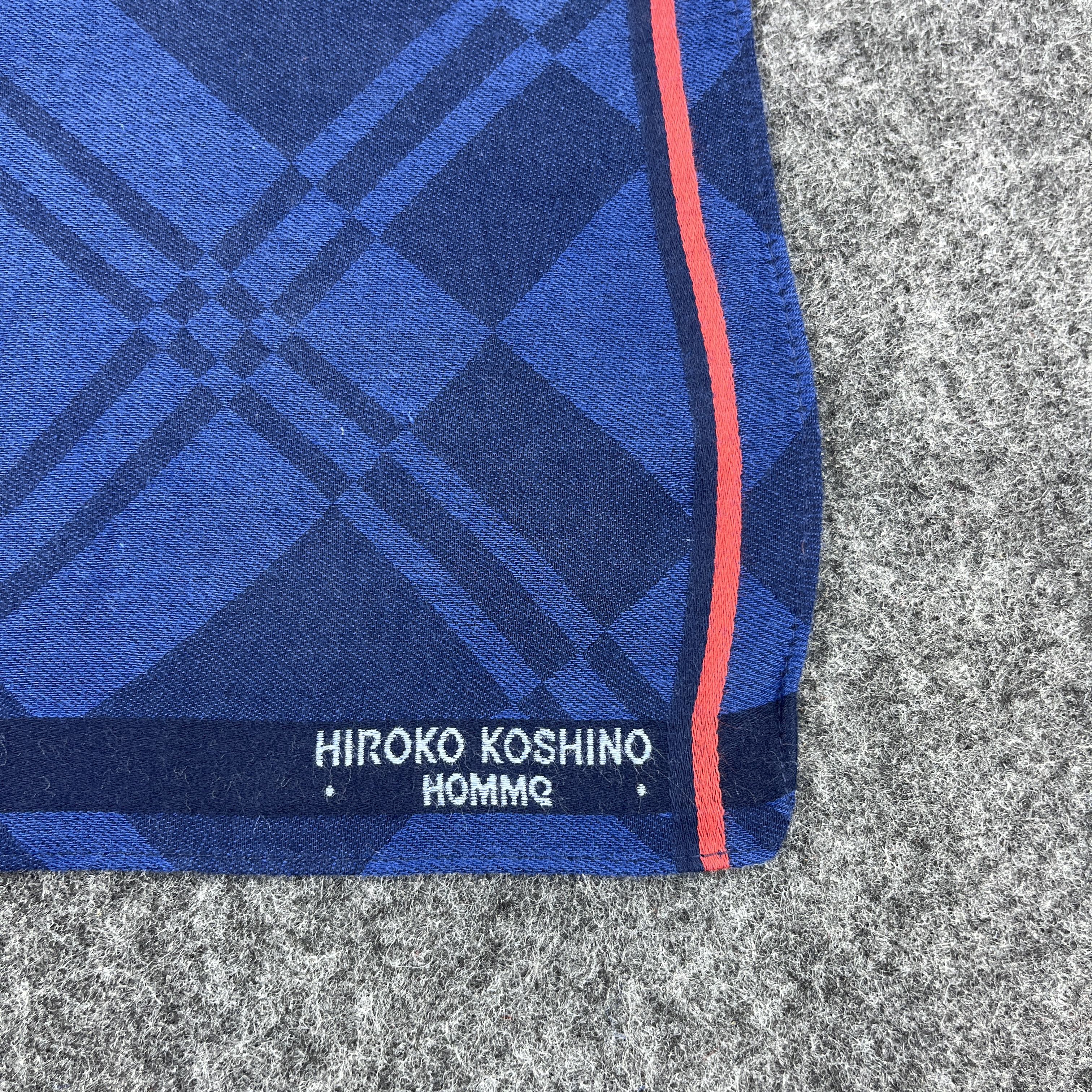Hiroko Koshino Homme × Vintage Hiroko Koshino Handkerchief / Bandana / Neckerchief B152 Size ONE SIZE - 3 Thumbnail