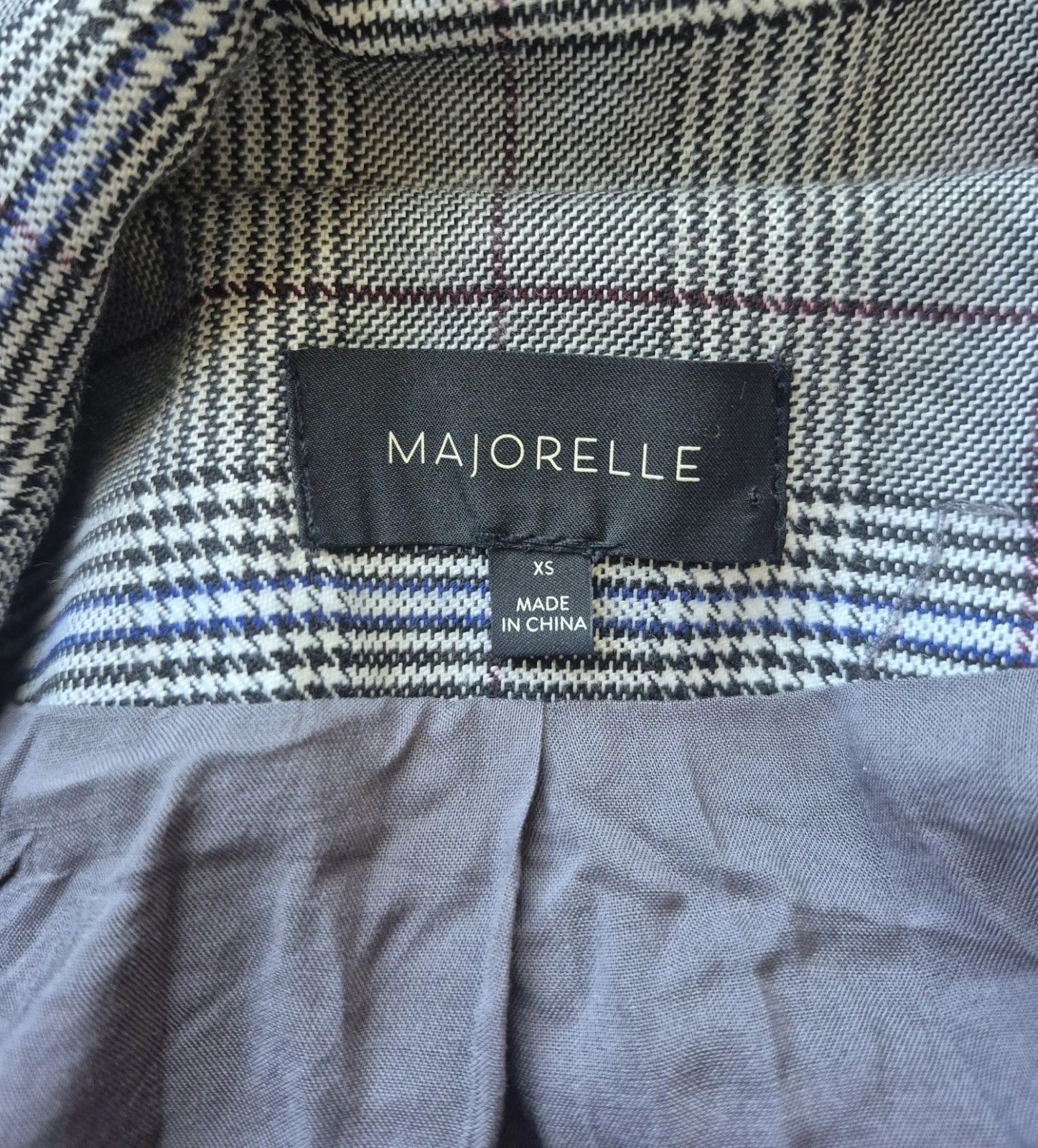 REVOLVE Majorelle Rhea Blazer Plaid Double Breasted Jacket Size XS Size XS / US 0-2 / IT 36-38 - 11 Thumbnail