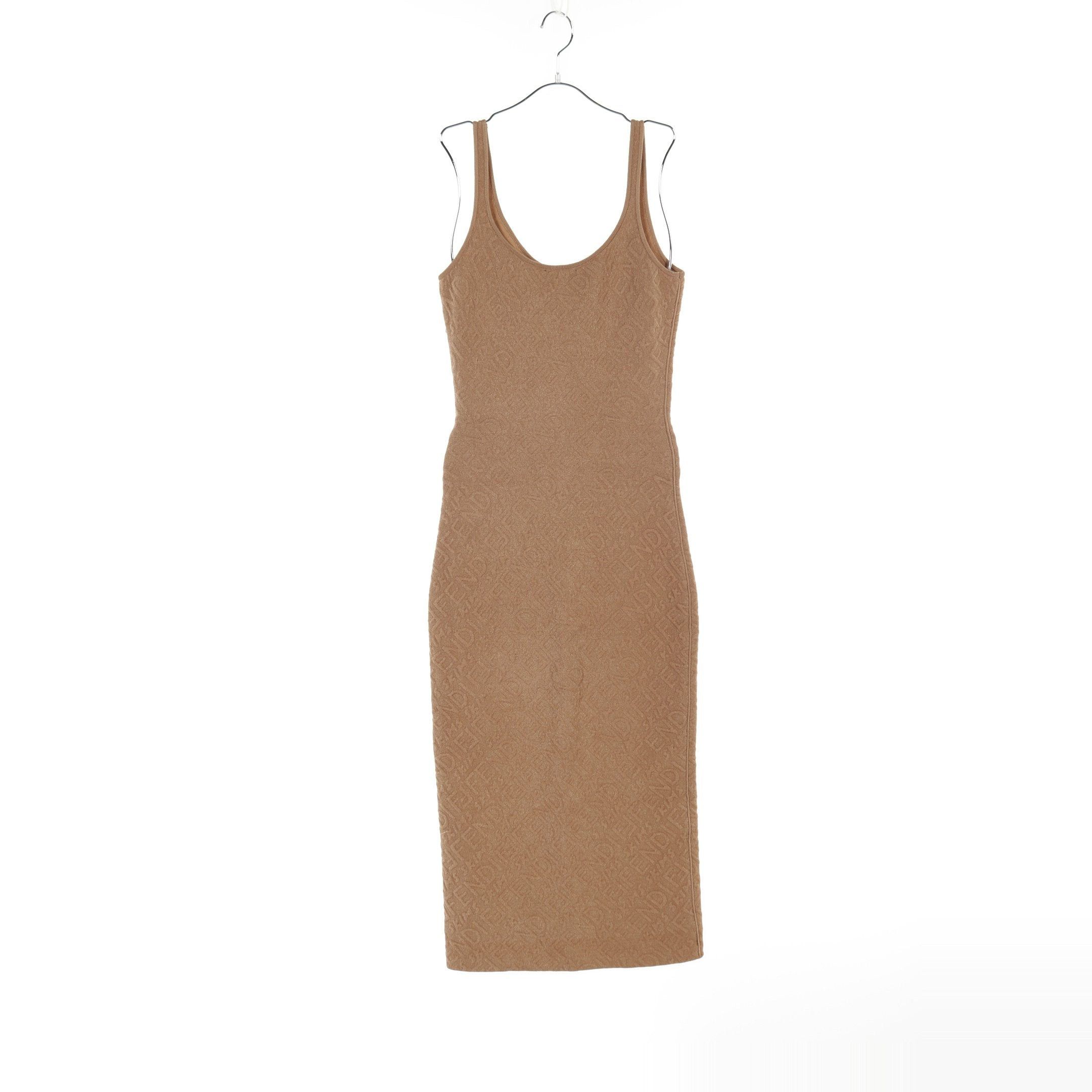 Fendi Fendi Fendi X Skims One Piece Logo Pattern Rayon Beige Size ONE SIZE - 1 Thumbnail