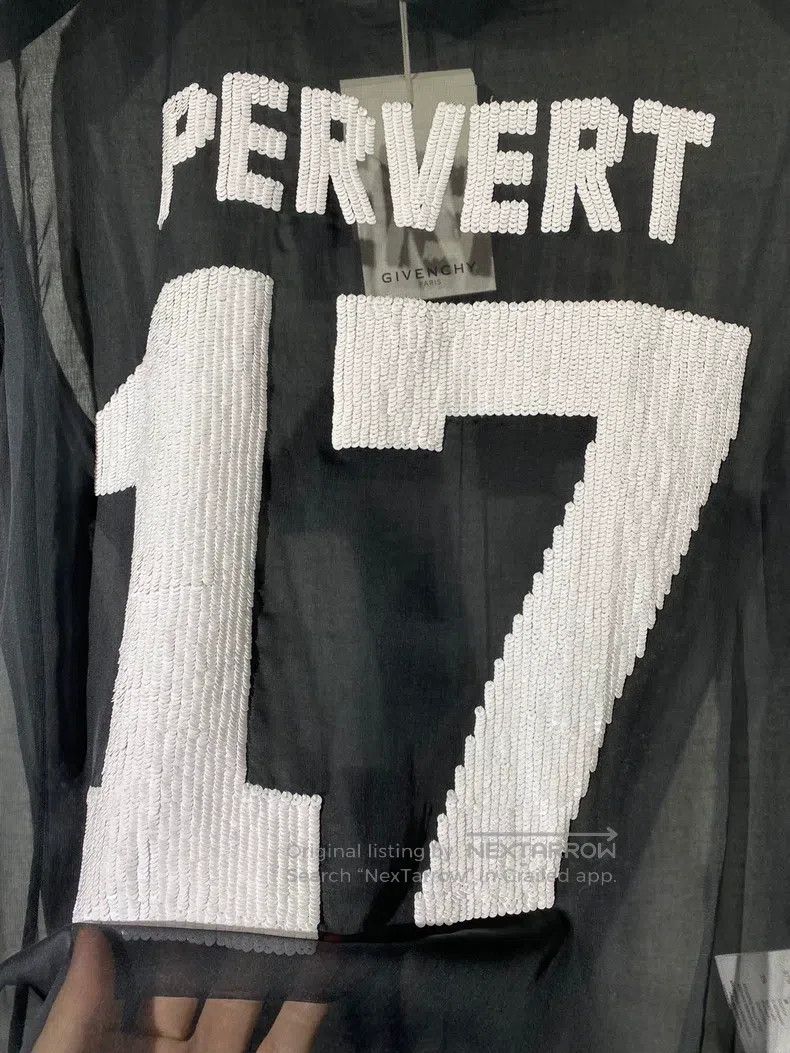 Givenchy Givenchy Size40 Mesh long-sleeve T-shirt Size US M / EU 48-50 / 2 - 4 Thumbnail