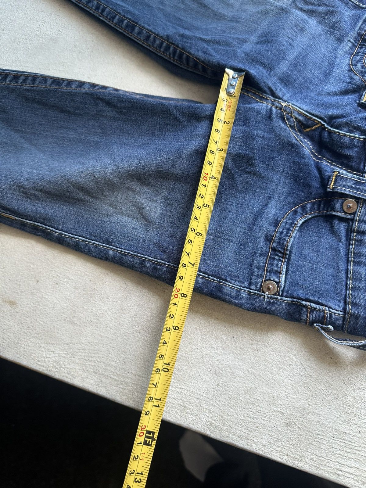 True Religion AVANT GARDE 🚨 TRUE RELIGION BLUE WOMEN PANTS WITH LOGO Size 24" / US 00 / IT 34 - 13 Thumbnail