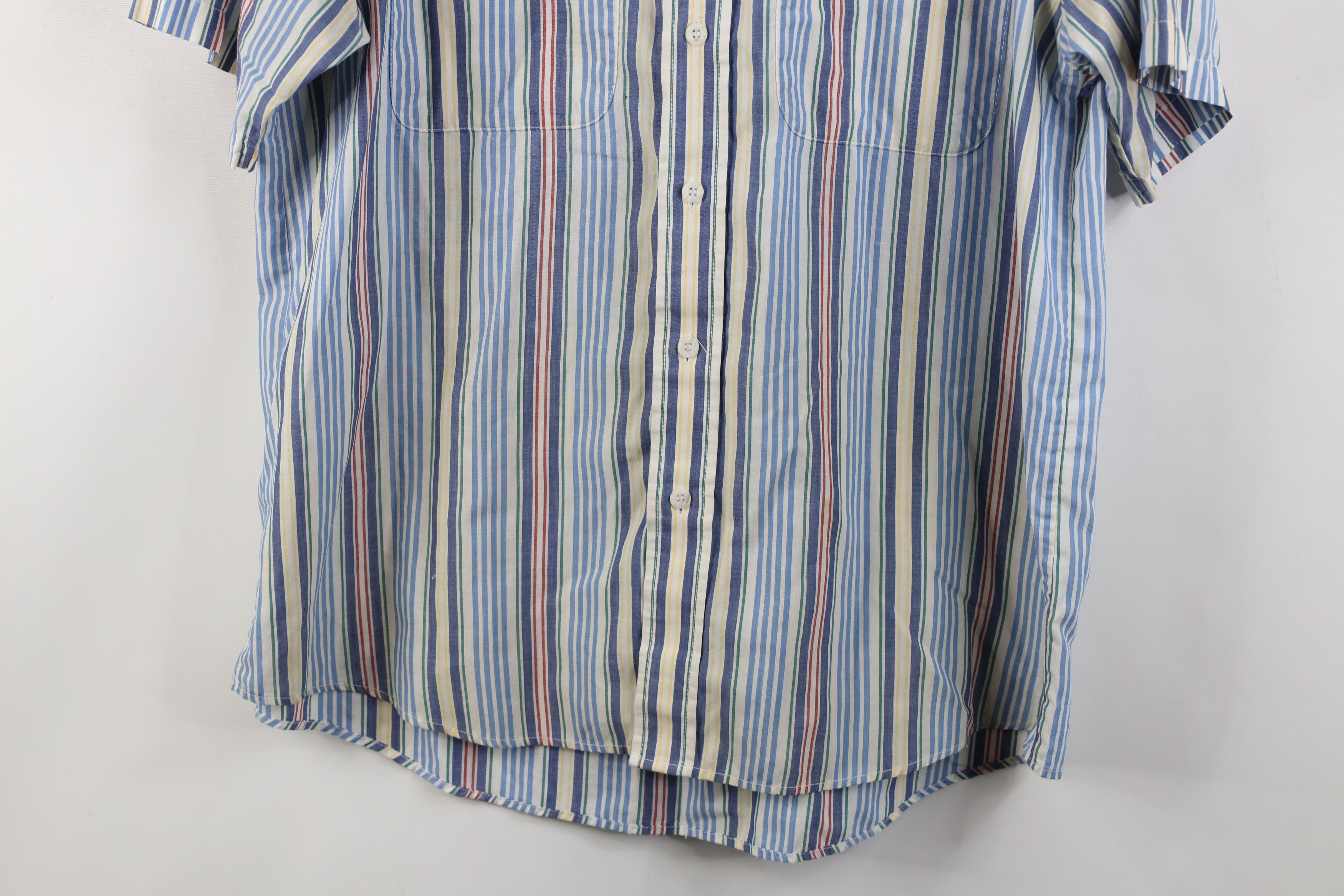 Vintage Vintage 90s Streetwear Short Sleeve Button Down Shirt Size US L / EU 52-54 / 3 - 3 Thumbnail