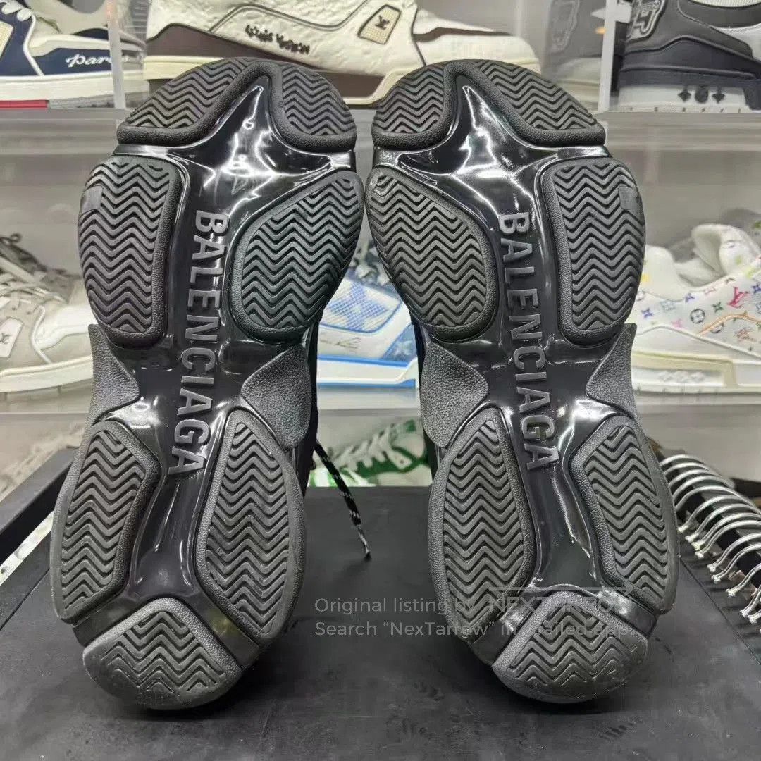 Balenciaga Black Low-Top Sneakers Size 10. Size US 10 / EU 43 - 6 Thumbnail