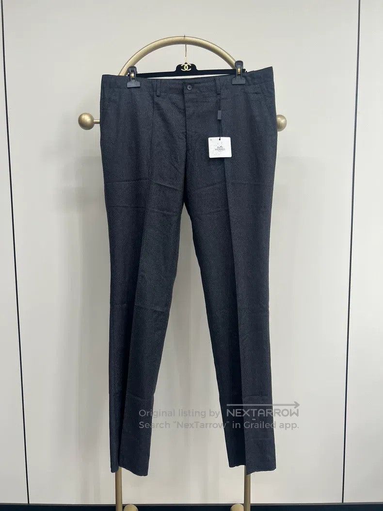 Hermes Hermes Wool casual pants Size US 34 / EU 50 - 1 Thumbnail
