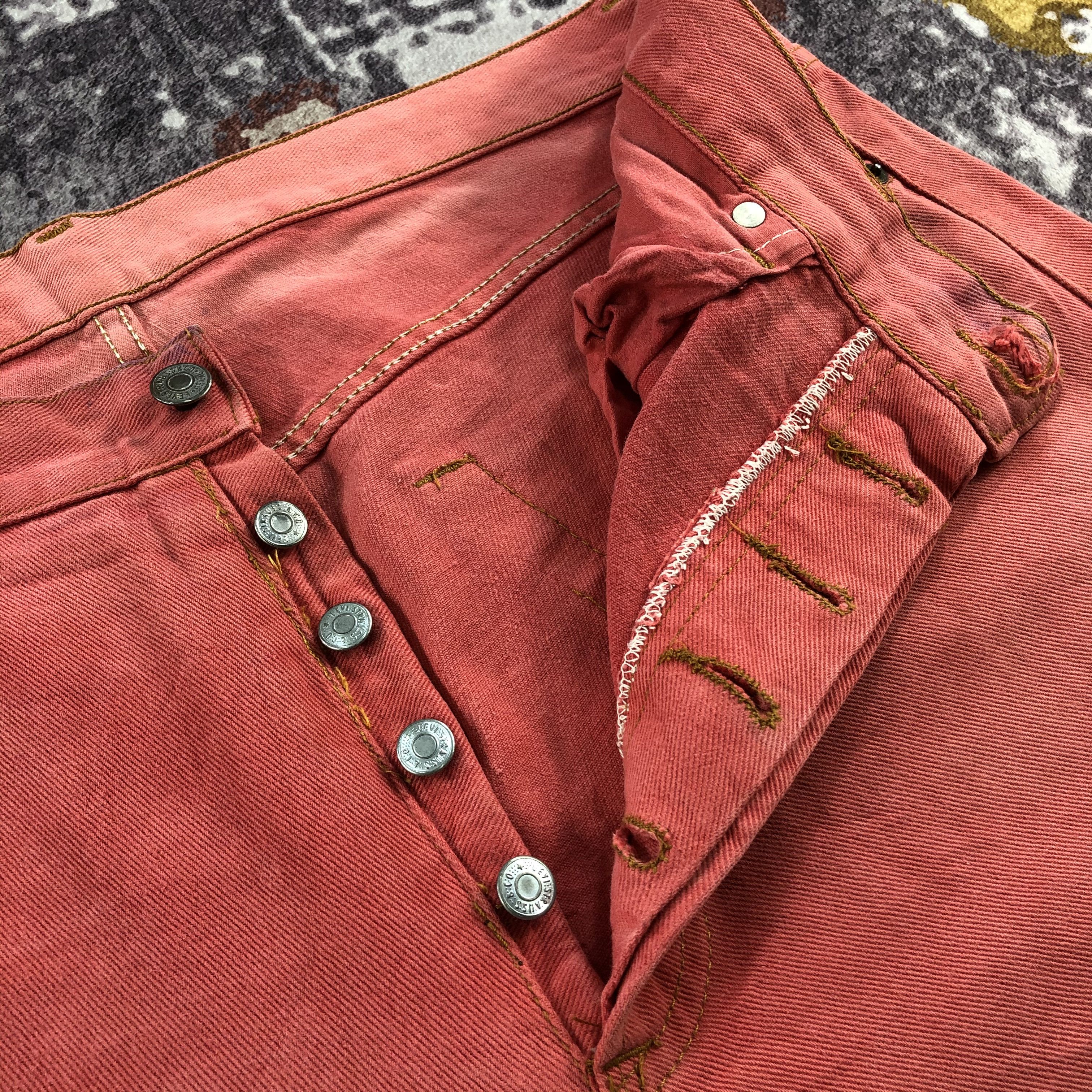 Levi's 90s Vintage Levis 501 Jeans-JM2686 Size US 36 / EU 52 - 10 Thumbnail
