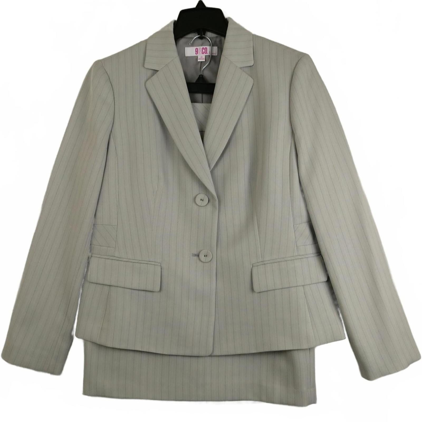 8&9 Clothing Co. 9 & Co Women's Suit Separates Blazer Sz 14 and Skirt Sz 10 Size XL / US 12-14 / IT 48-50 - 1 Thumbnail