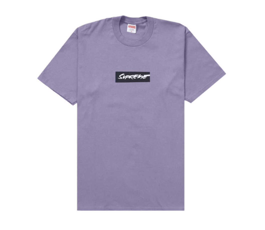 Supreme Supreme Futura Box Logo Tee Dusty Purple • XL | Grailed