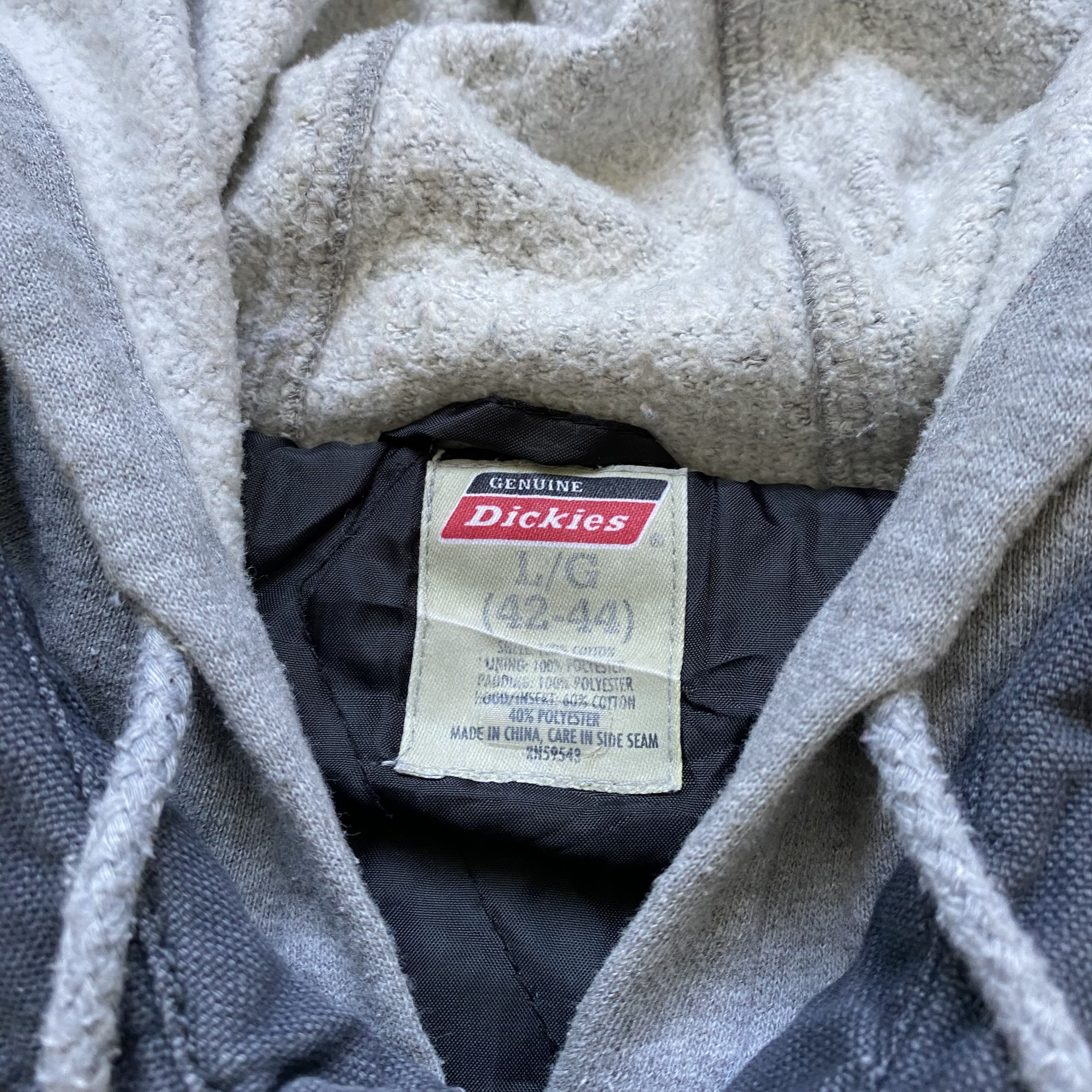 Dickies Vintage Dickies Work Hooded Jacket Coat distressed Carhartt Size US L / EU 52-54 / 3 - 6 Thumbnail