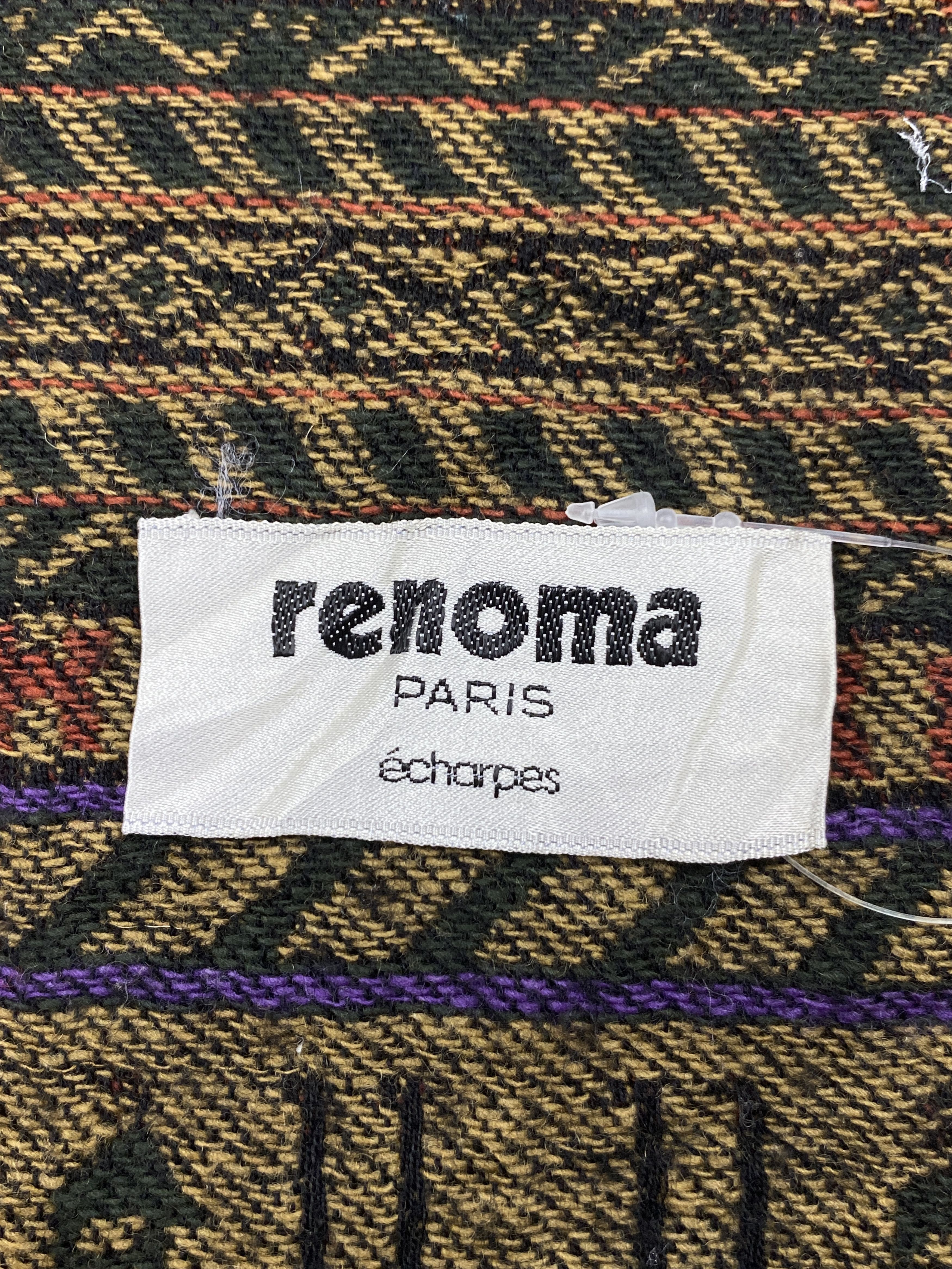 Renoma Renoma Paris Scarf / Muffler / Wool - SC0245 Size ONE SIZE - 7 Thumbnail