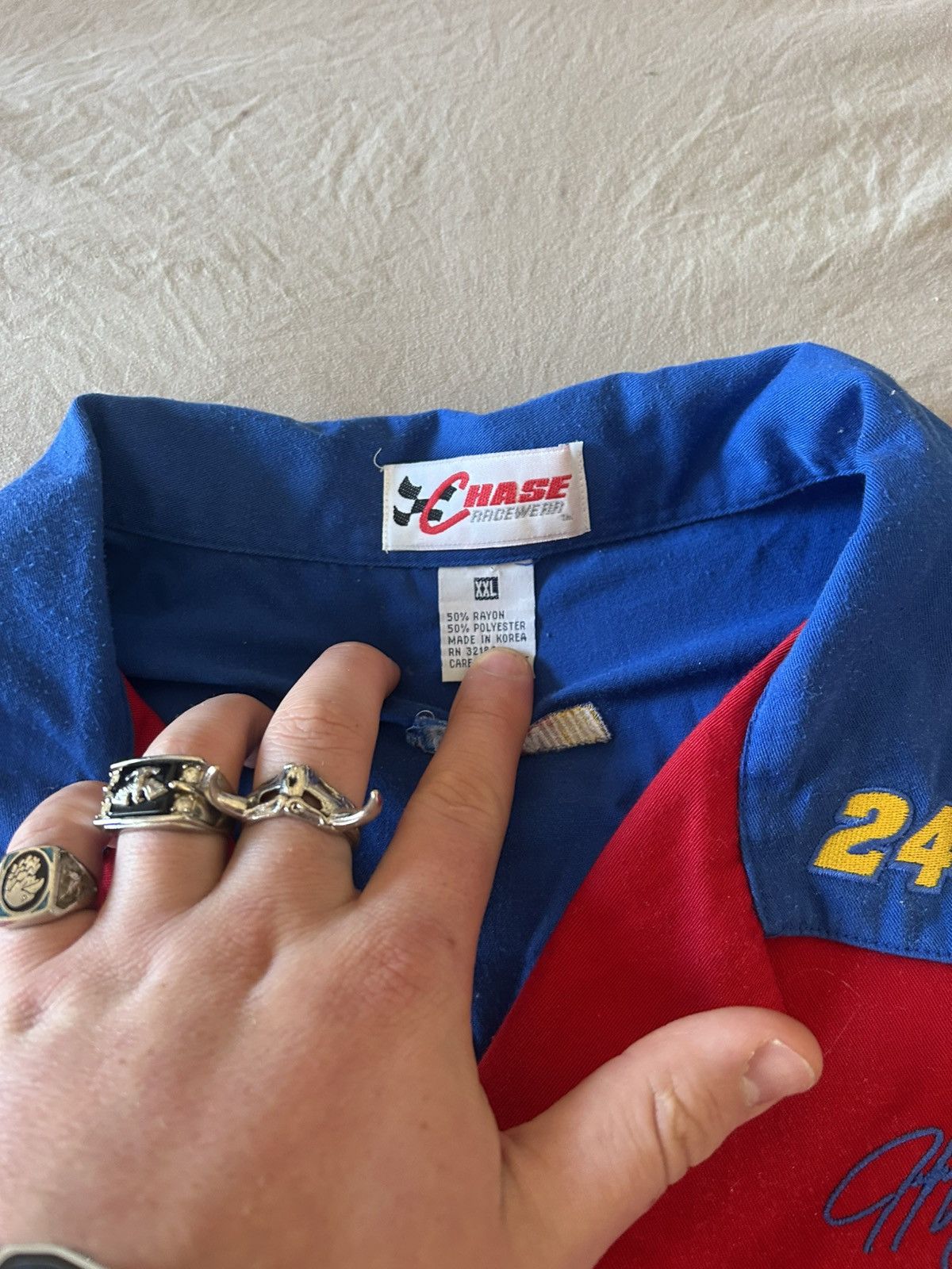 NASCAR Vintage NASCAR Jeff Gordon Button-Up Size US XXL / EU 58 / 5 - 3 Thumbnail