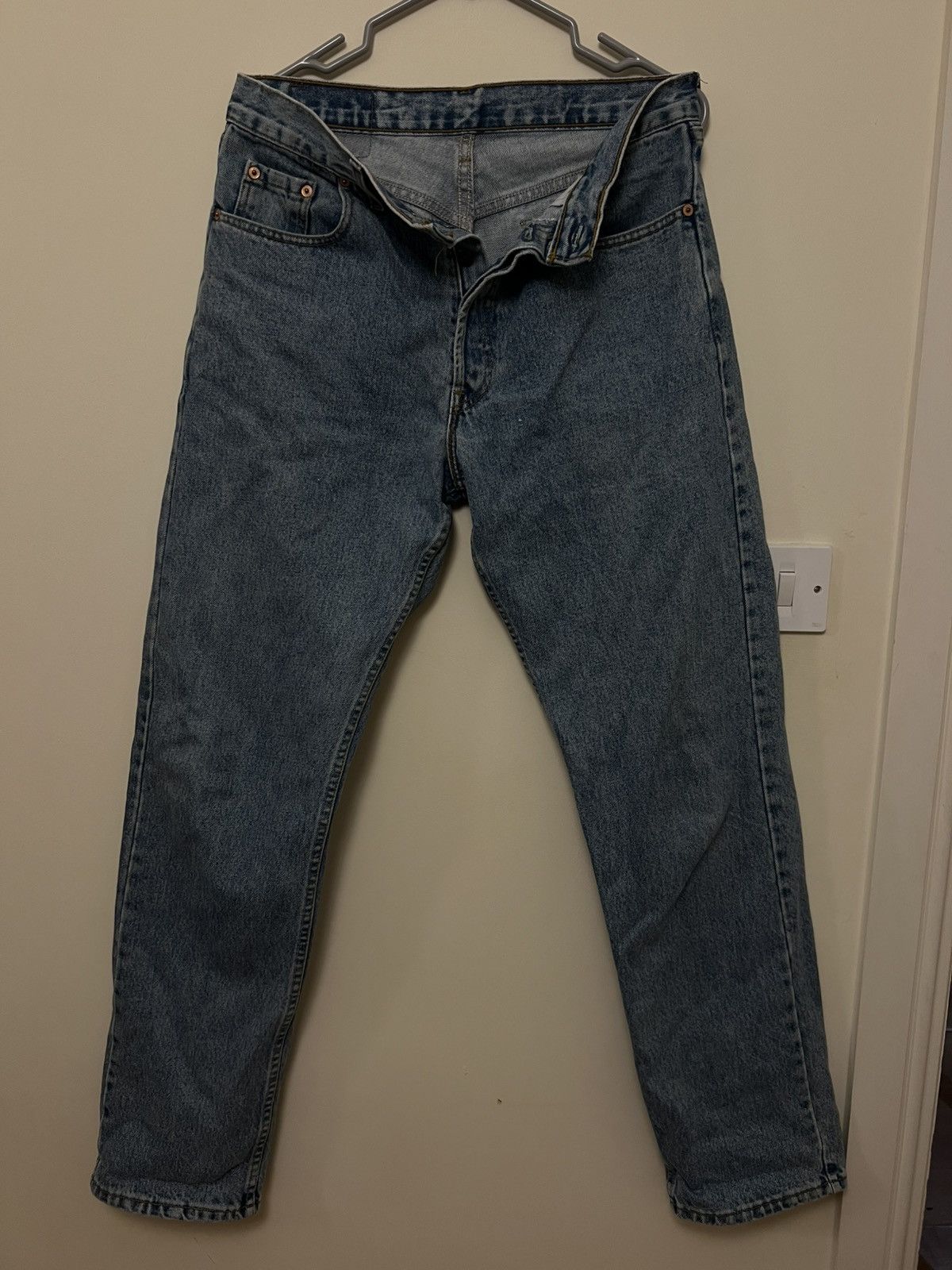 Levi's Vintage Clothing × Vintage Vintage Levis Orange Tab Blue Denim Jeans Size US 32 / EU 48 - 1 Thumbnail